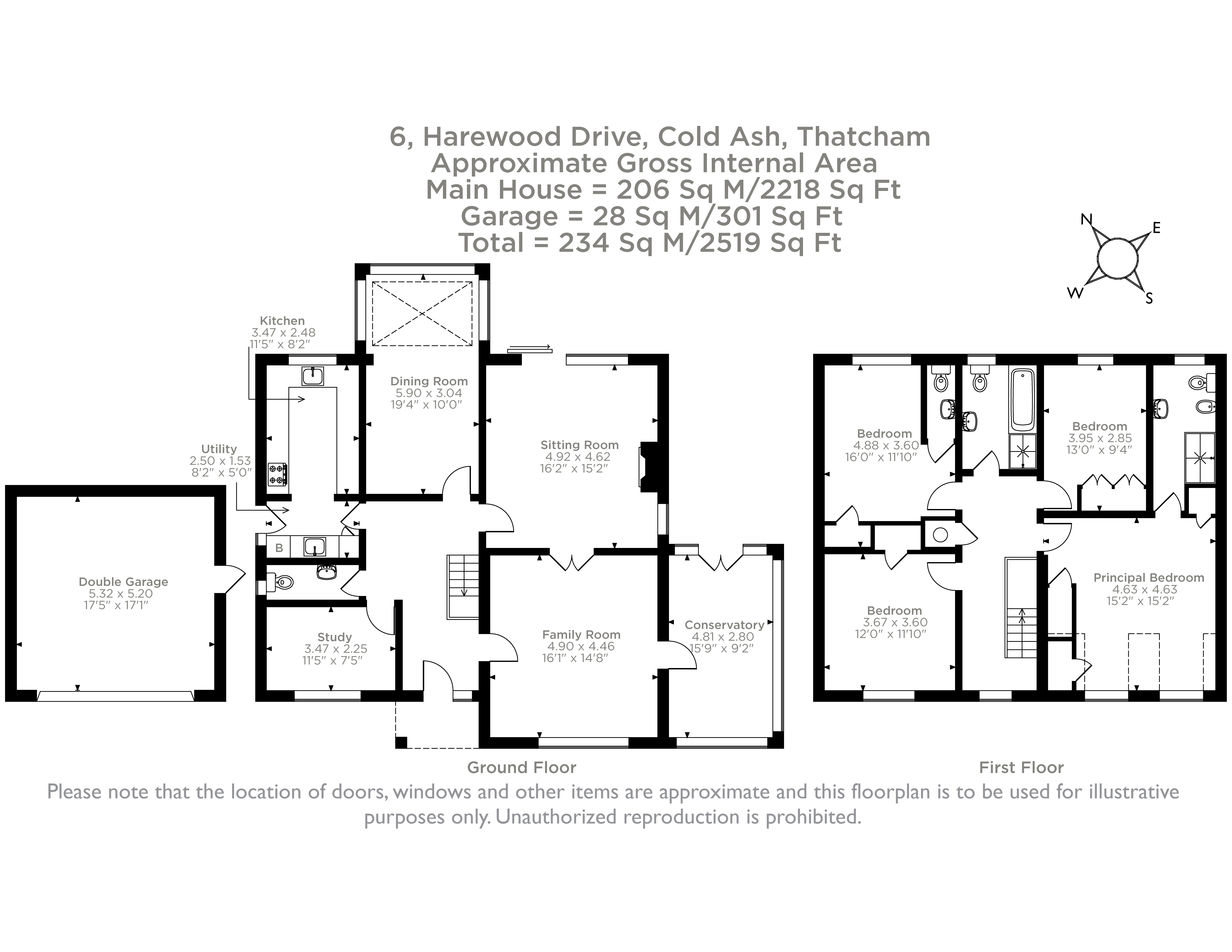 6, Harewood Drive, Thatcham floorplan