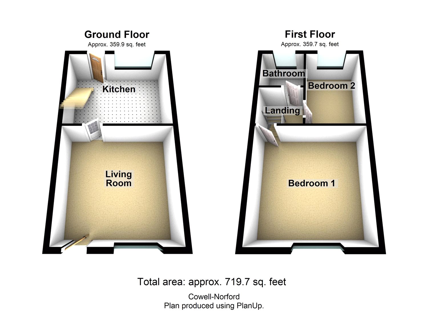 2 Bedrooms Terraced house to rent in Maud Street, Rochdale, Greater Manchester OL12