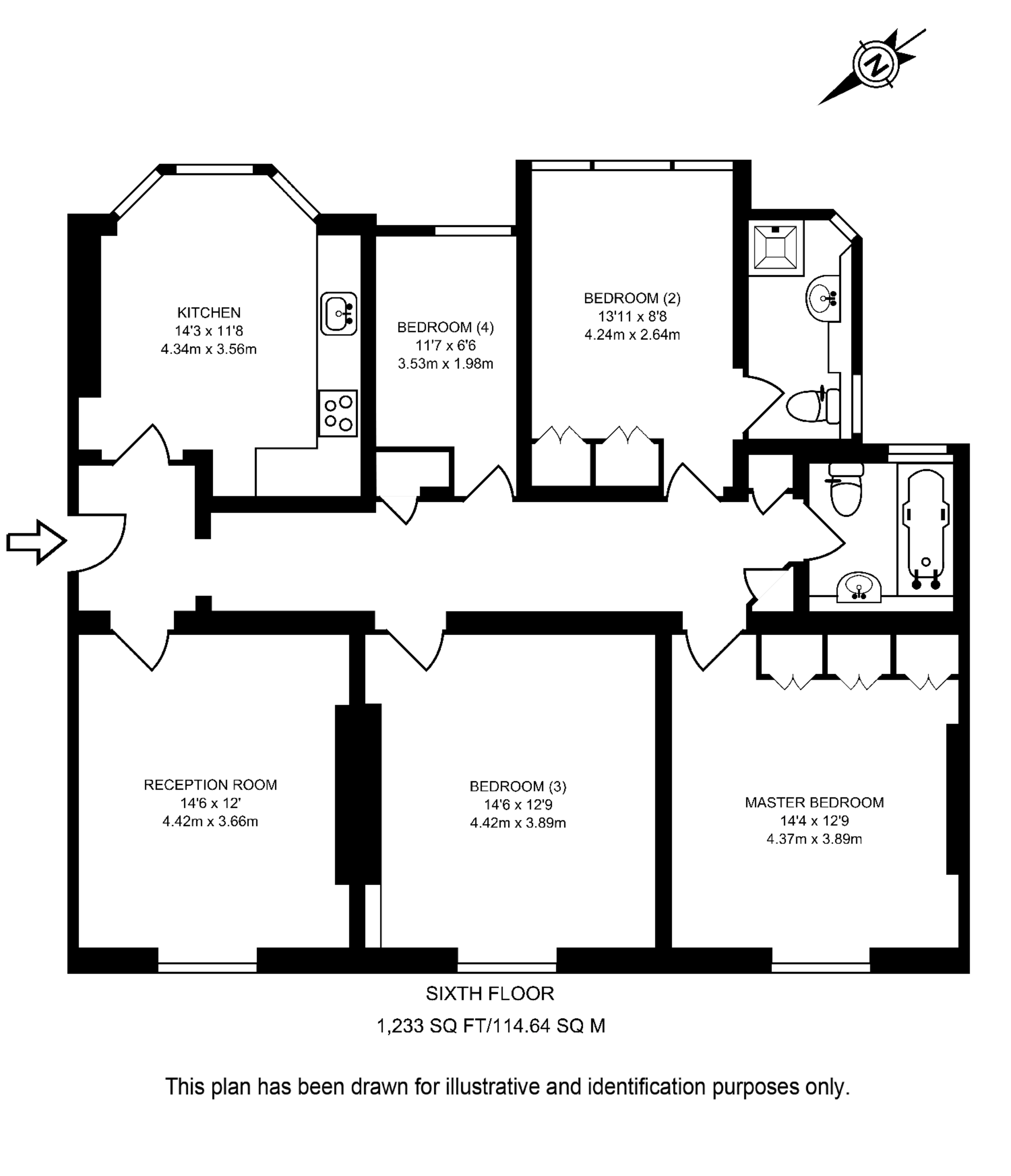 Artillery Row, Westminster floorplan