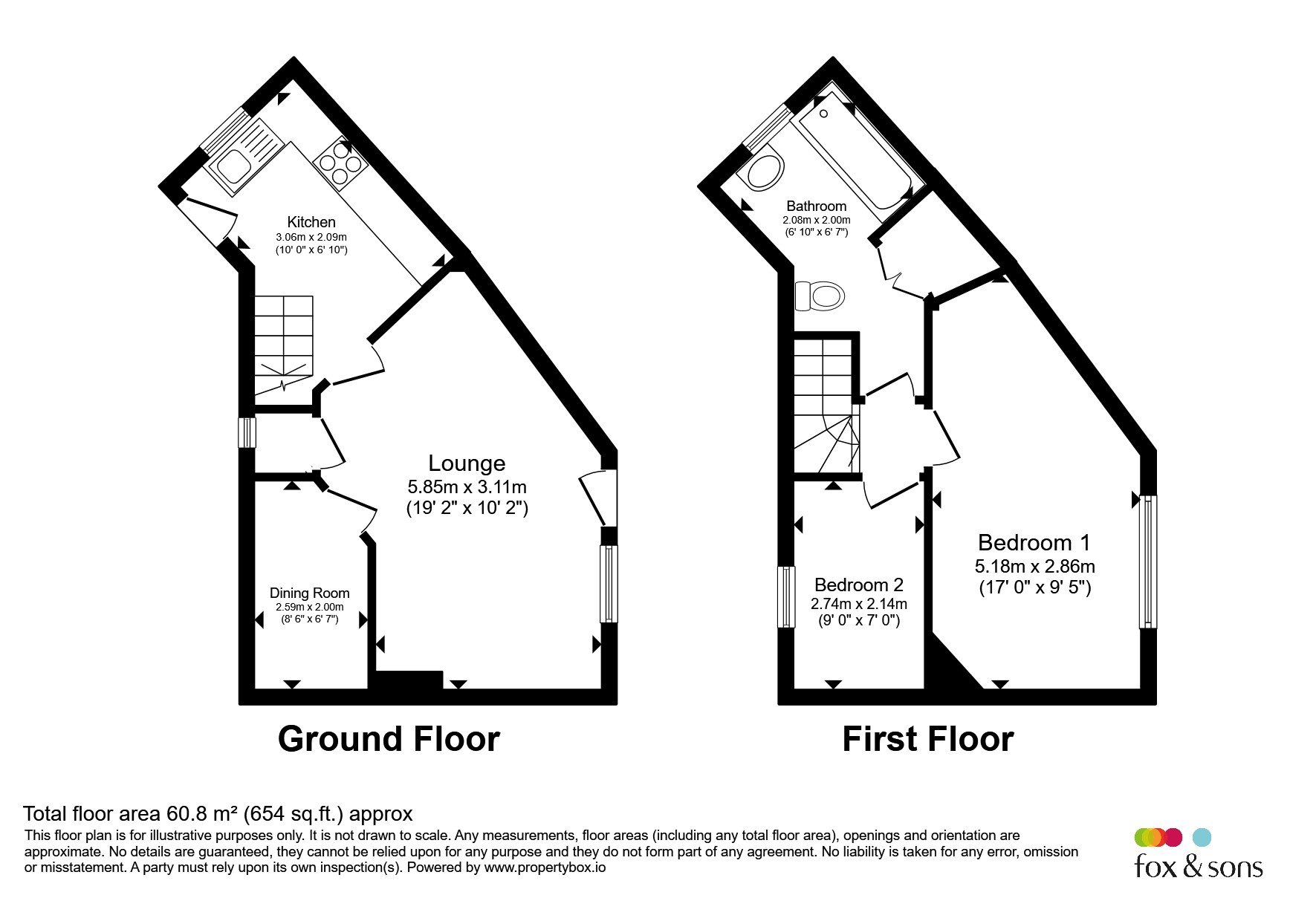 3, Andros Close, Lewes floorplan