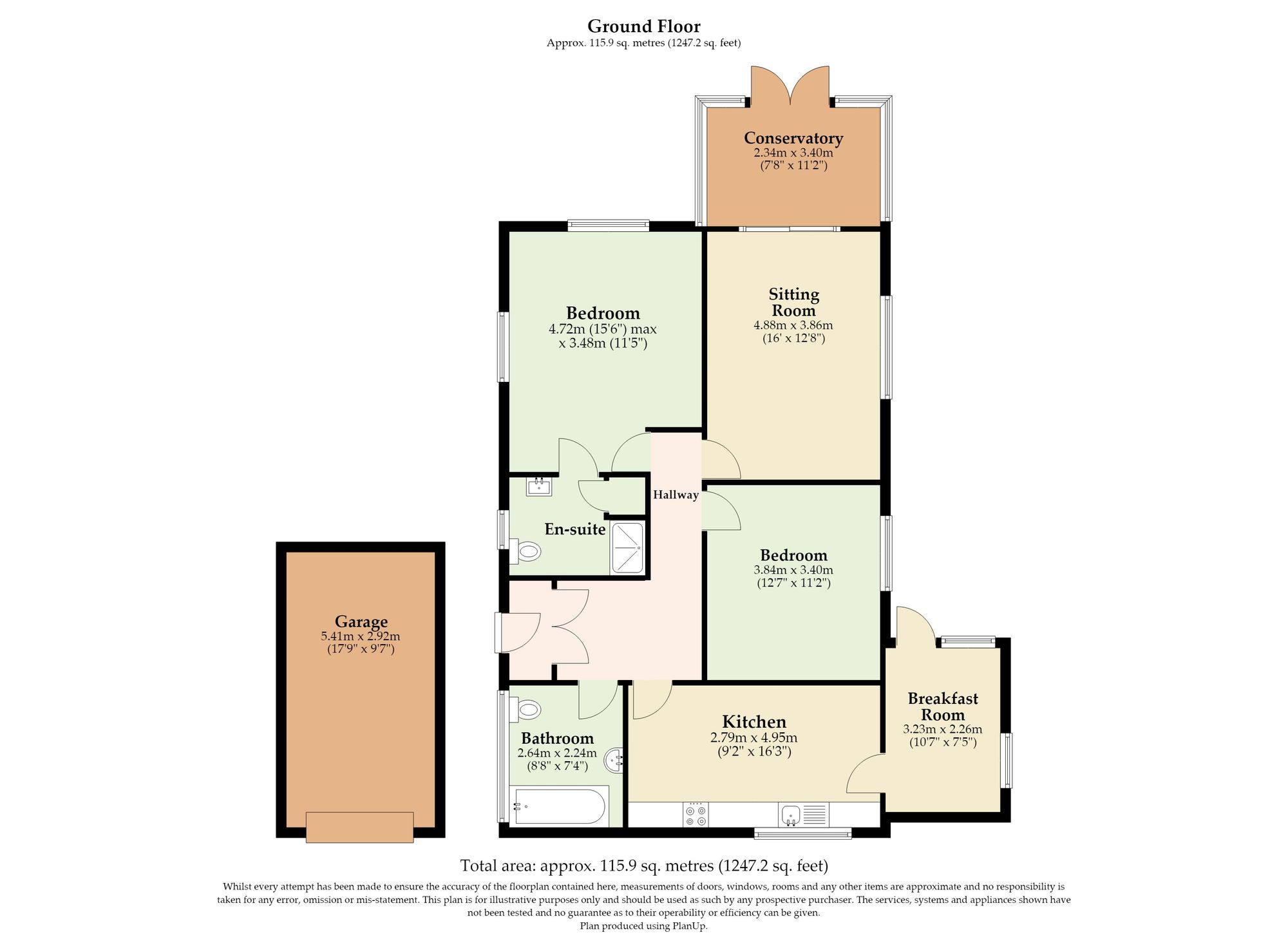 3 The Street, Norwich floorplan