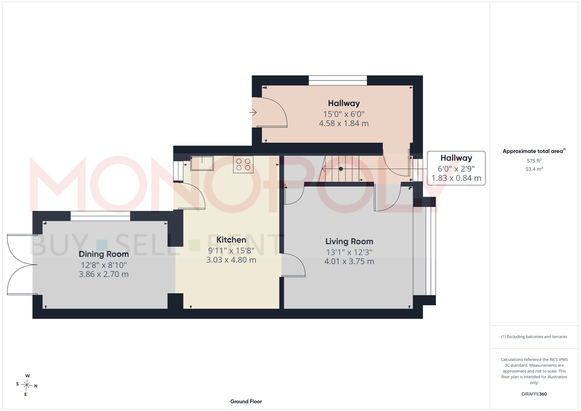 4 Trem Y Berwyn, Wrexham floorplan