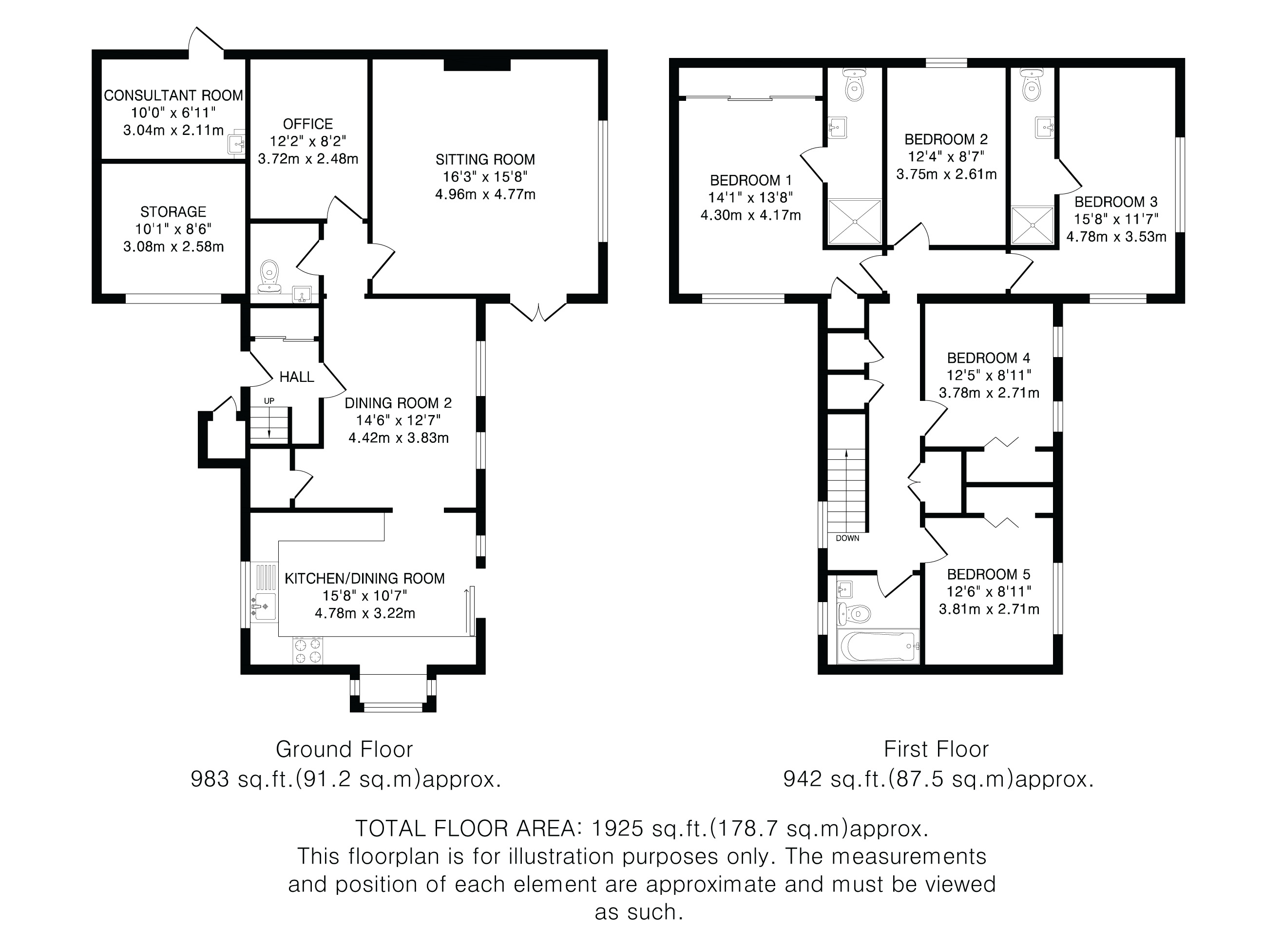38, Beverley Gardens, St Albans floorplan