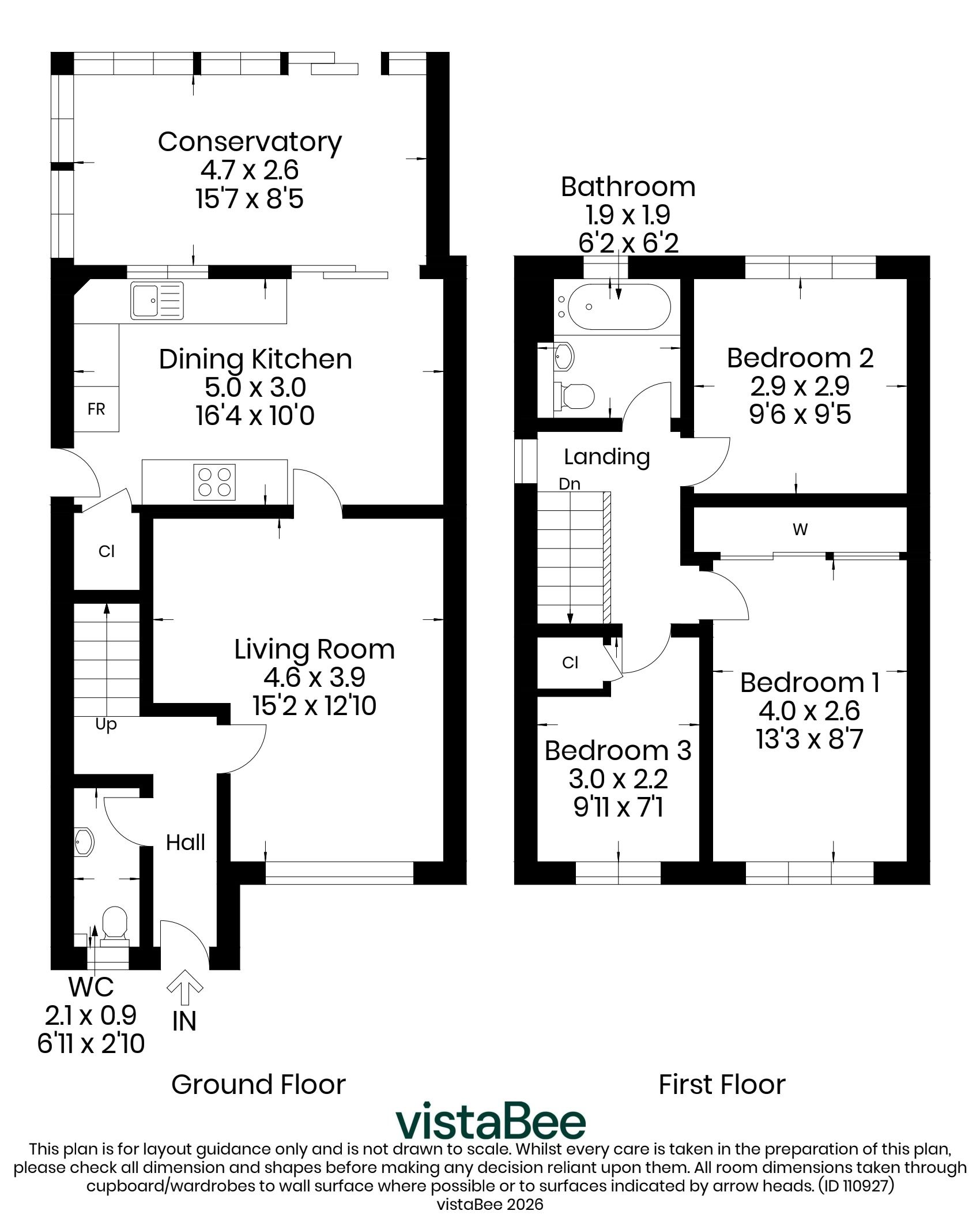 23 Robertson Way, Livingston floorplan