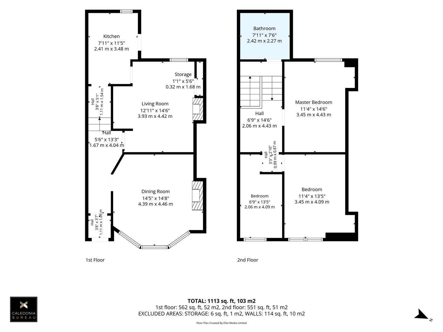 Rosslyn, Smollett Street, Alexandria floorplan