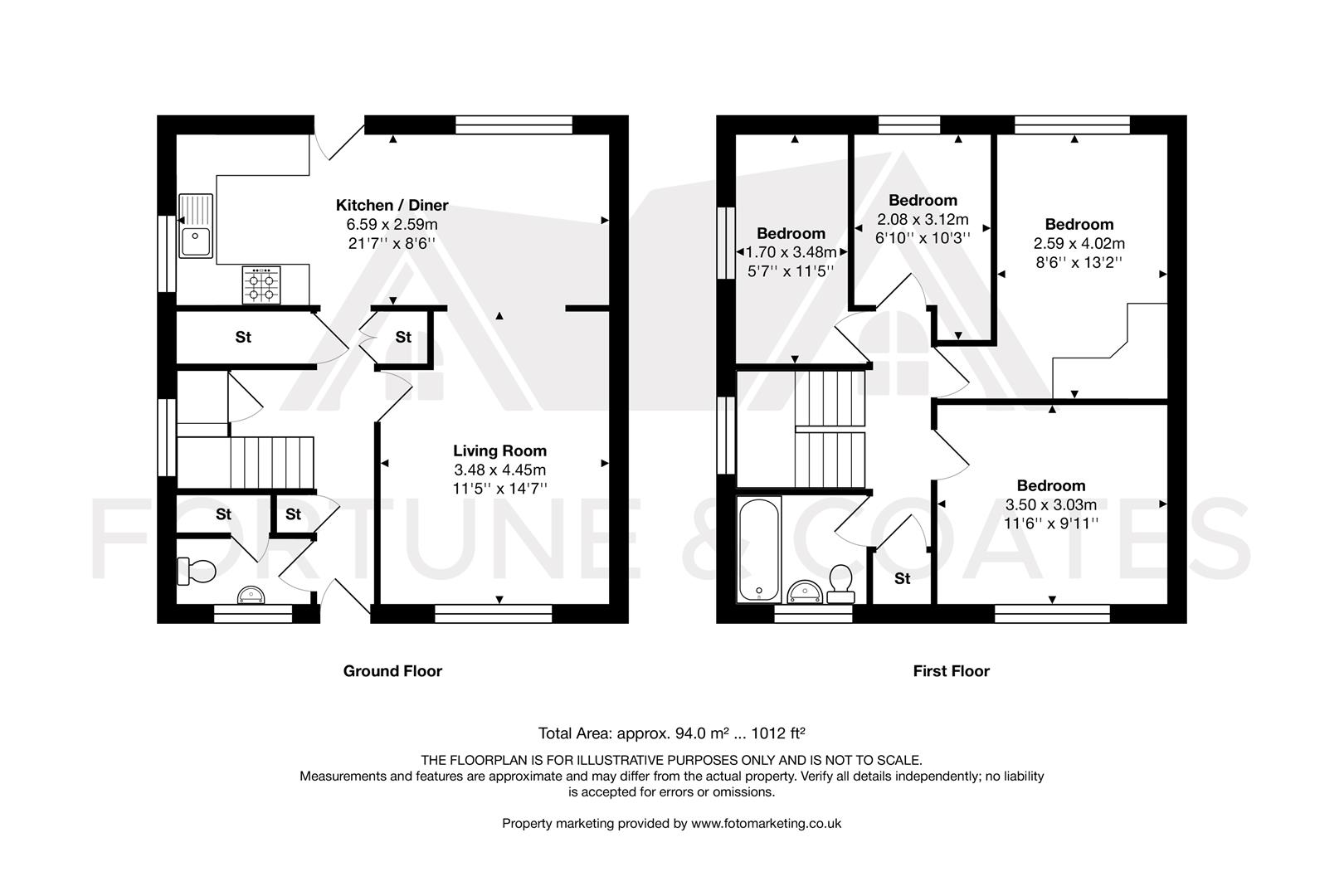 119, Jocelyns, Harlow floorplan