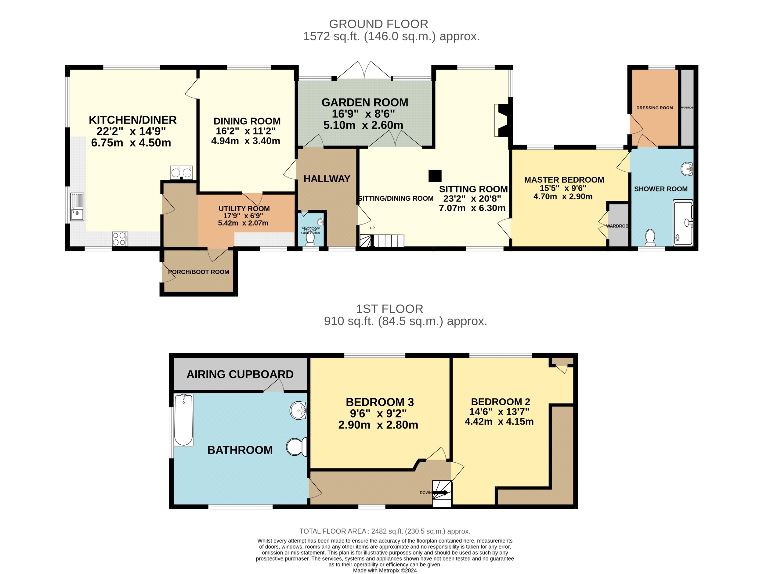 Kemps Cottage,, Winsford, Somerset floorplan