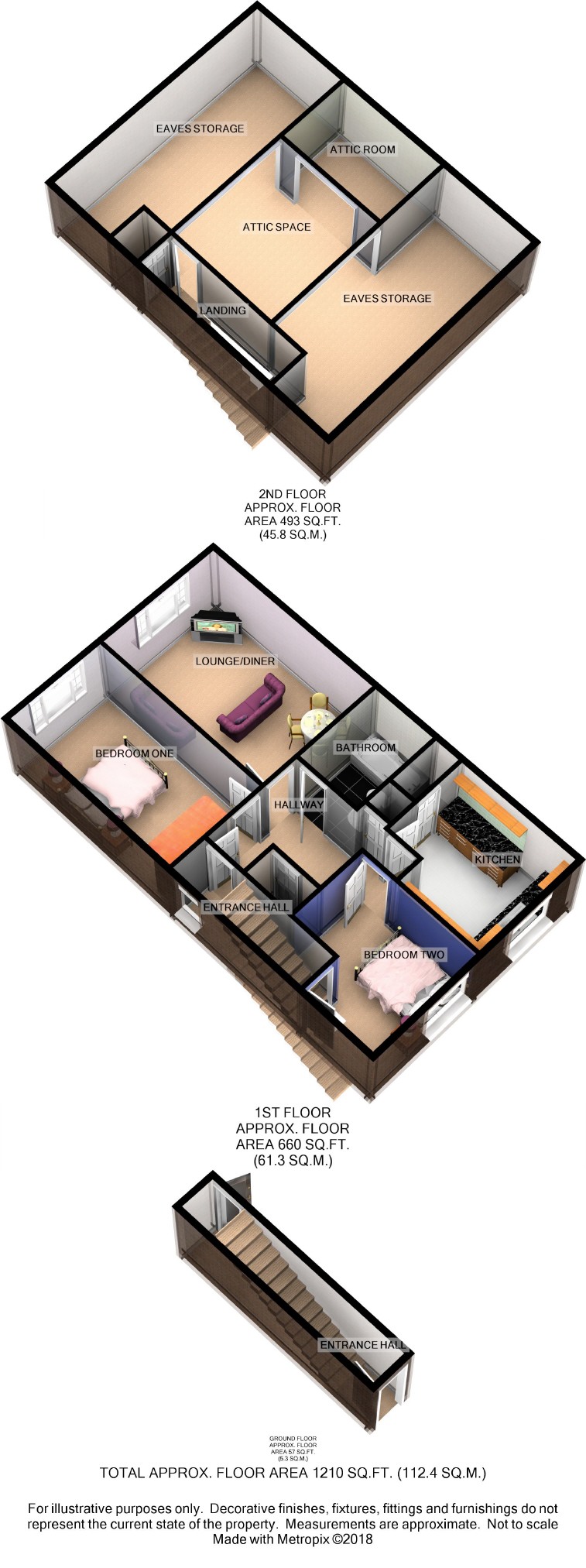 2 Bedrooms Flat to rent in Henderson Close, Trowbridge, Wiltshire BA14