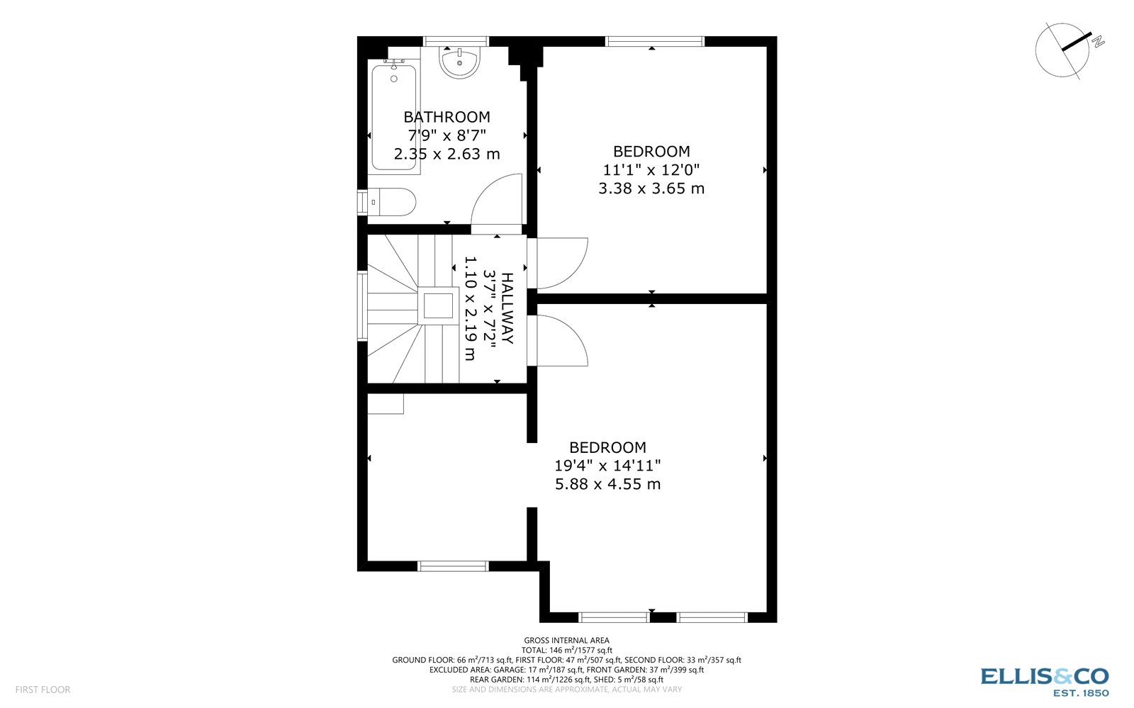 Bovingdon Avenue, Wembley floorplan