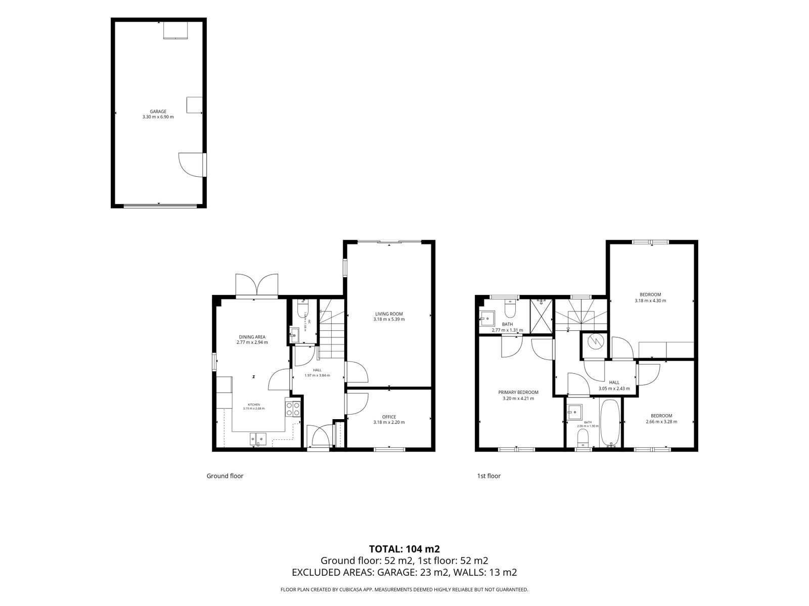 27, Moor Lane, Bedford floorplan