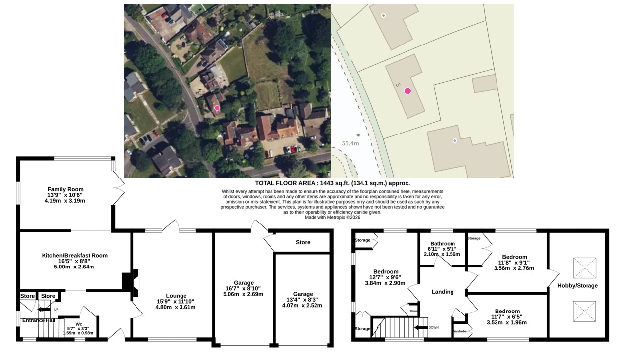5, Woodroyd Avenue, Surrey floorplan