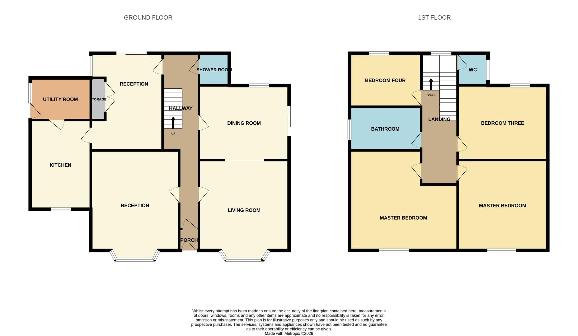 1, Springbank Road, Bishop Auckland floorplan