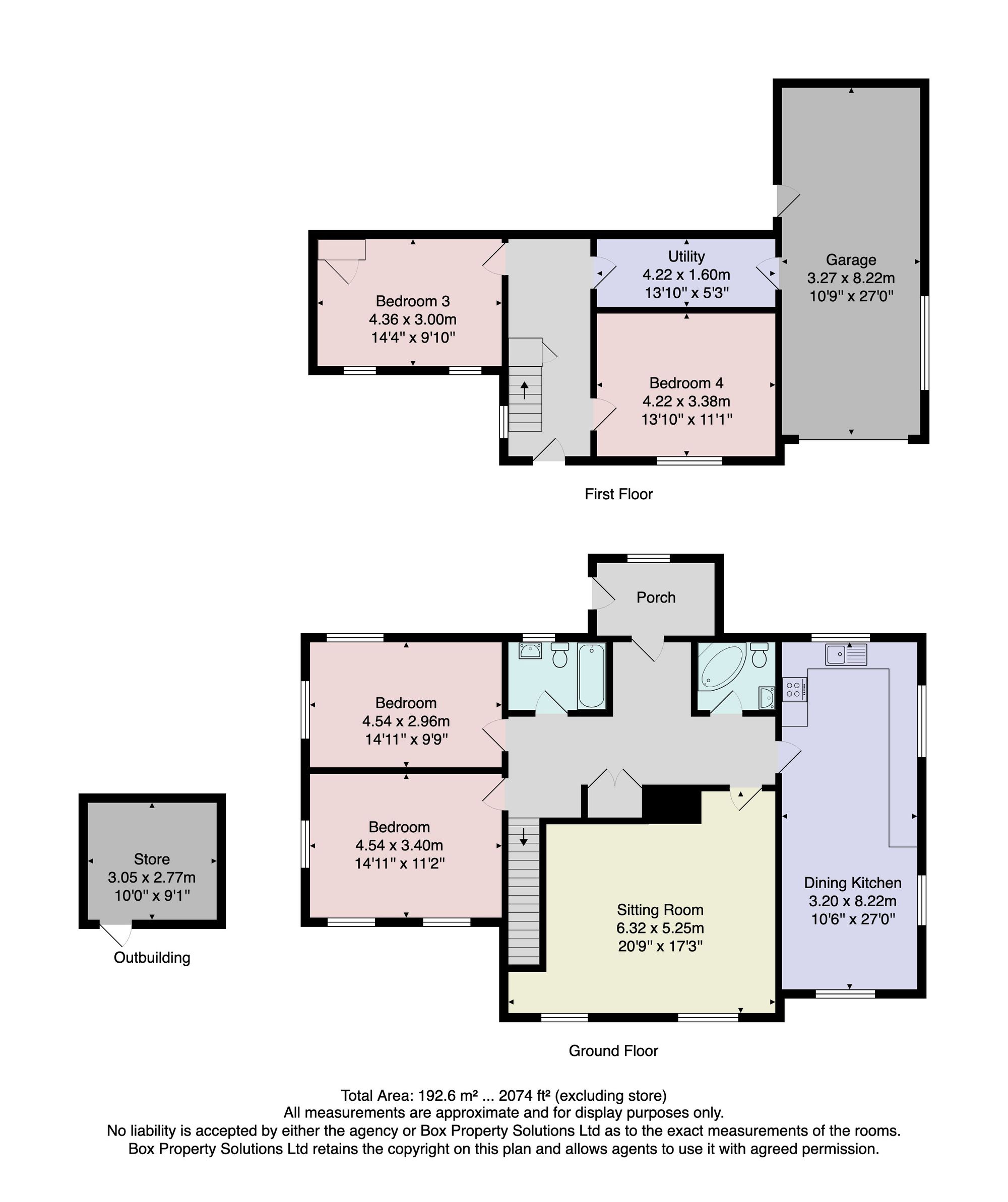Stone Garth, Harrogate floorplan