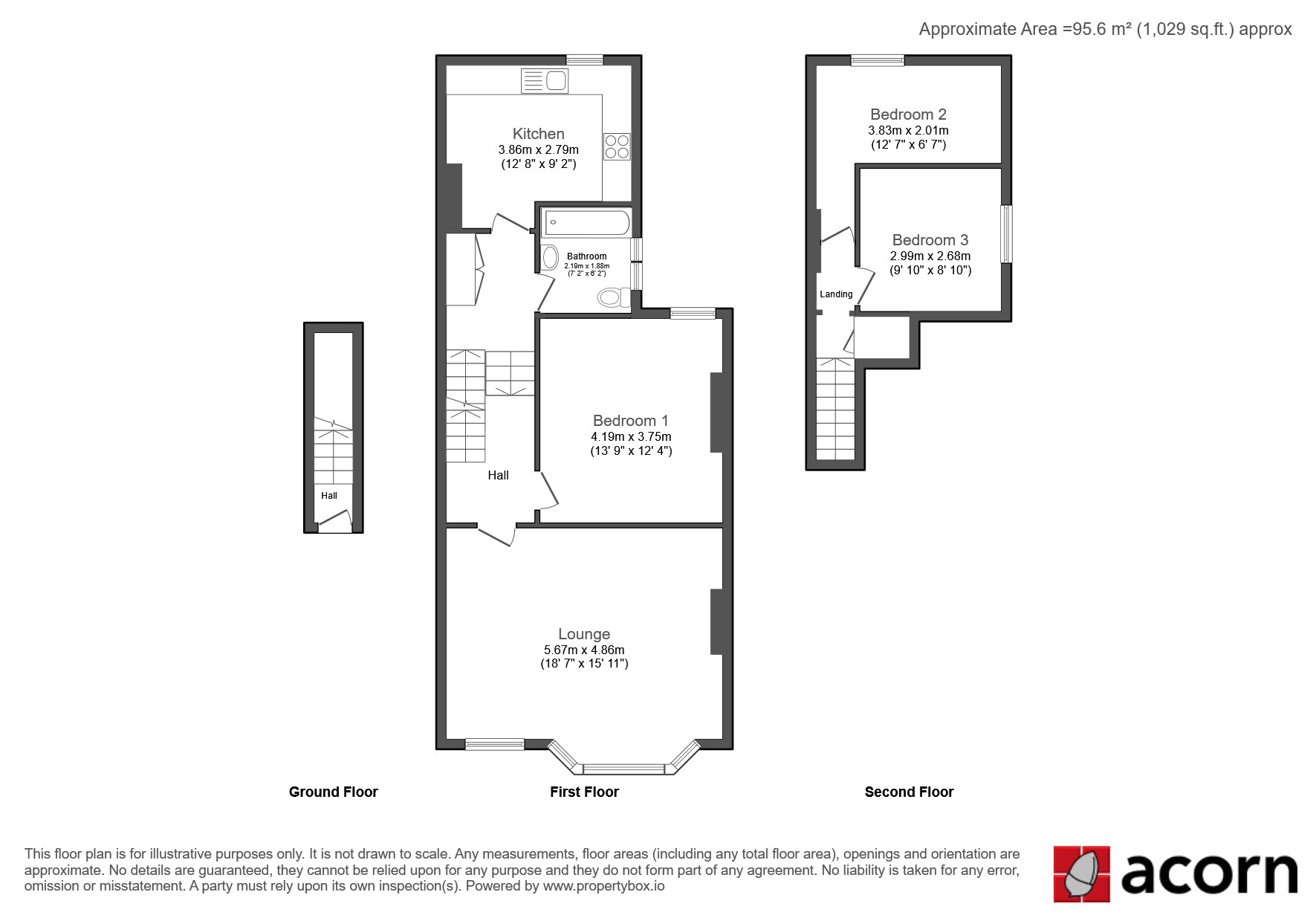 57b, Knighton Park Road, London floorplan