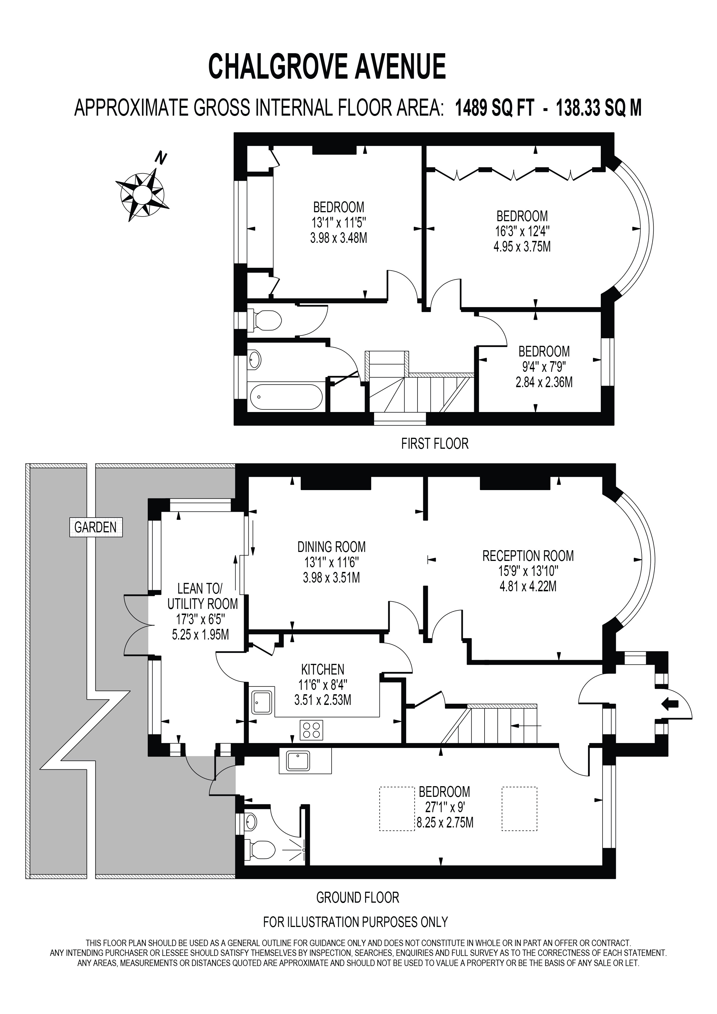 19, Chalgrove Avenue, Morden floorplan