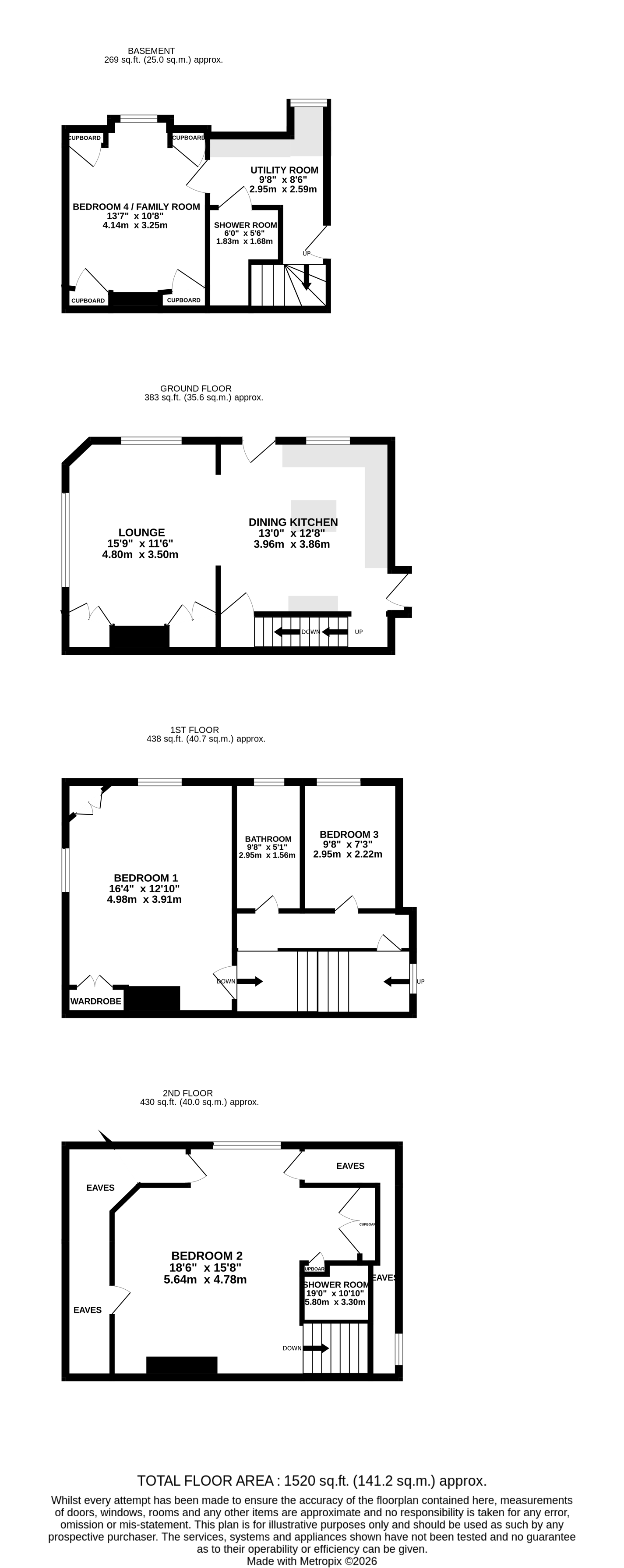 24, Bridge Lane, West Yorkshire floorplan