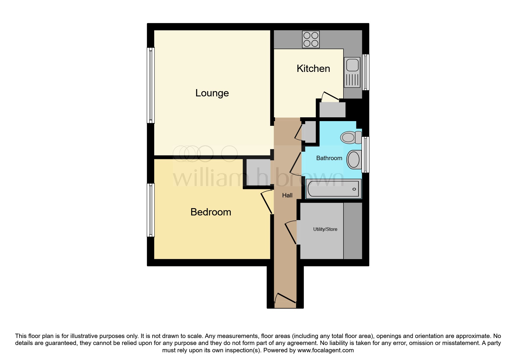 42, Mercaston Close, CHESTERFIELD floorplan