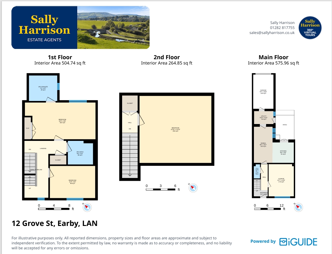 12, Grove Street, Lancashire floorplan