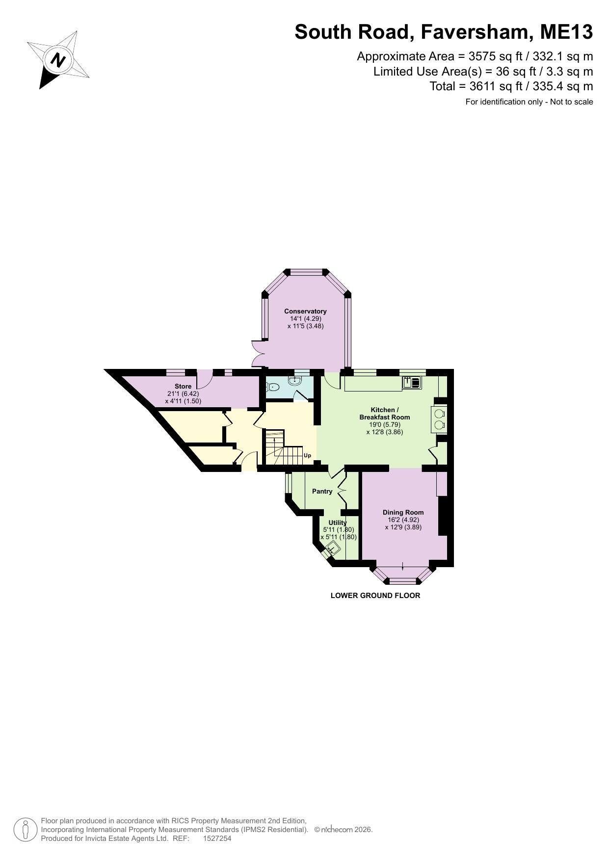 37 South Road, Faversham floorplan