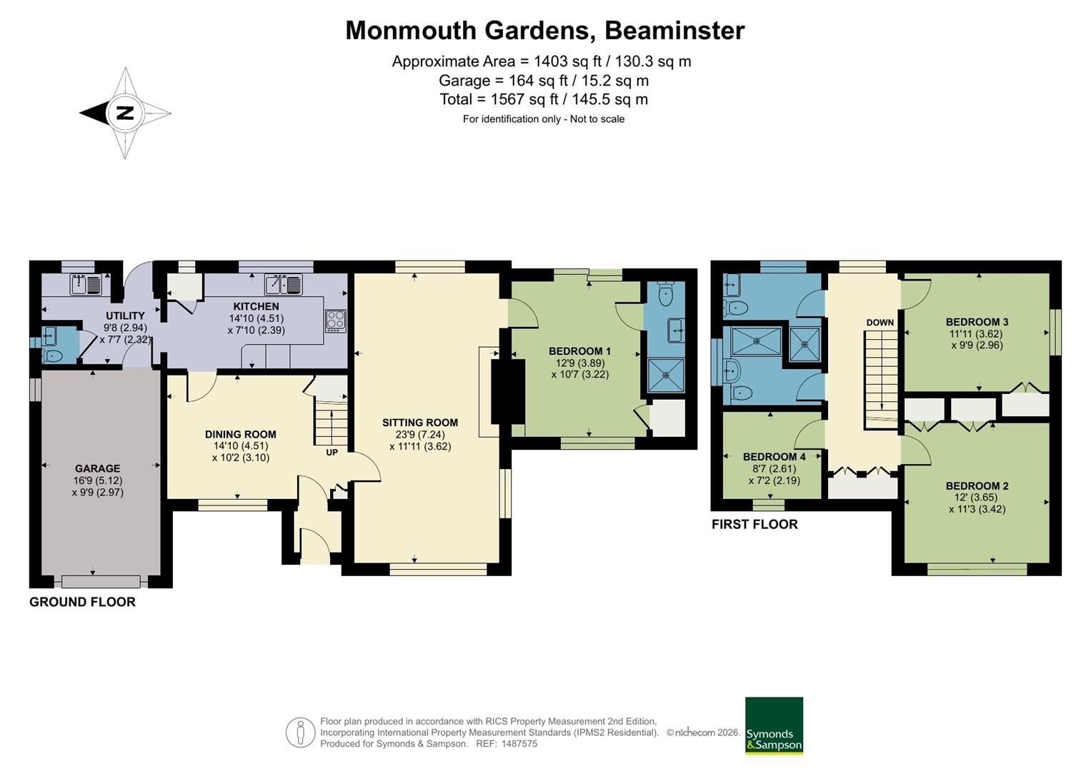 21, Monmouth Gardens, Dorset floorplan