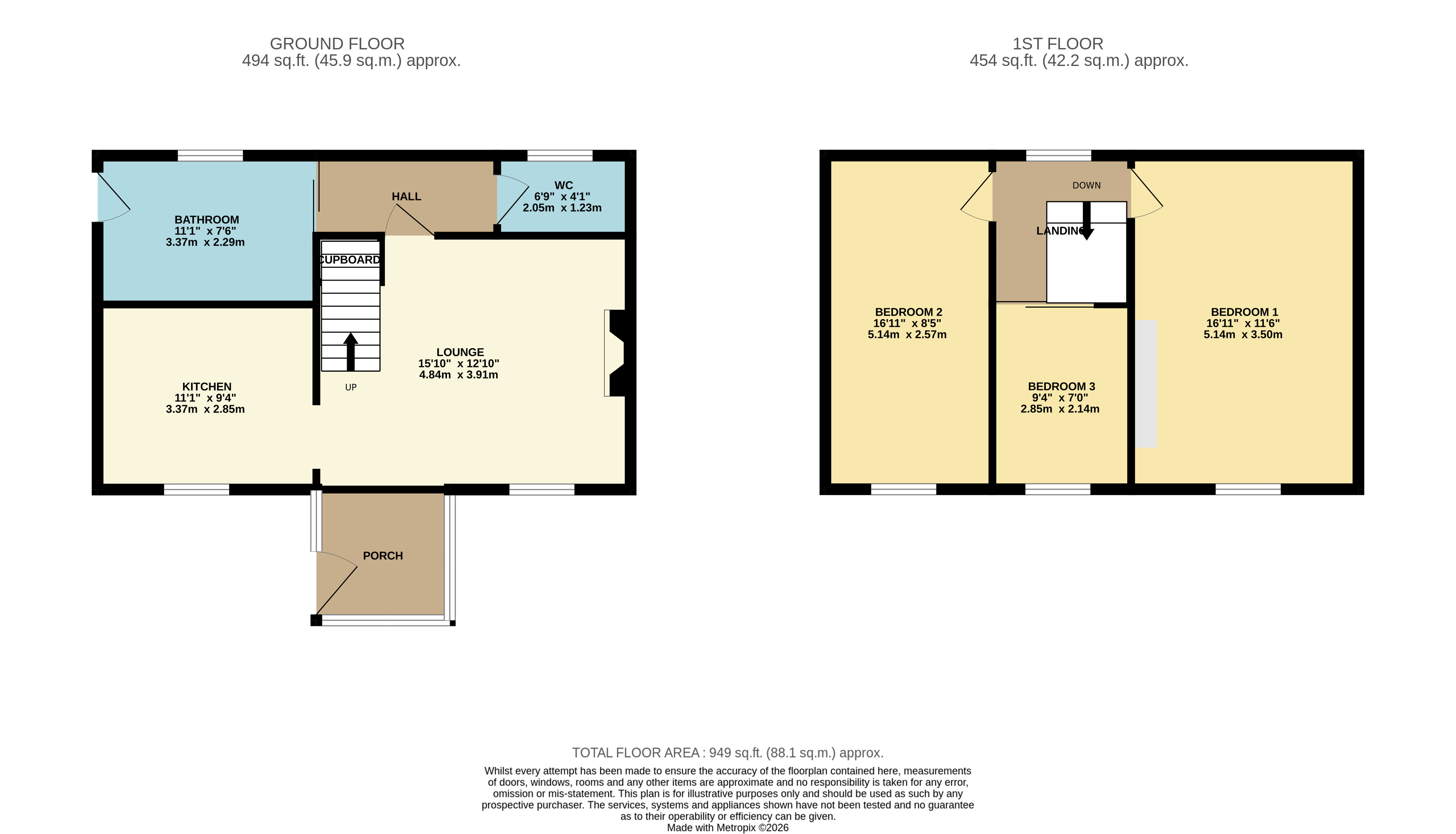Westcliffe, ., St. Austell floorplan