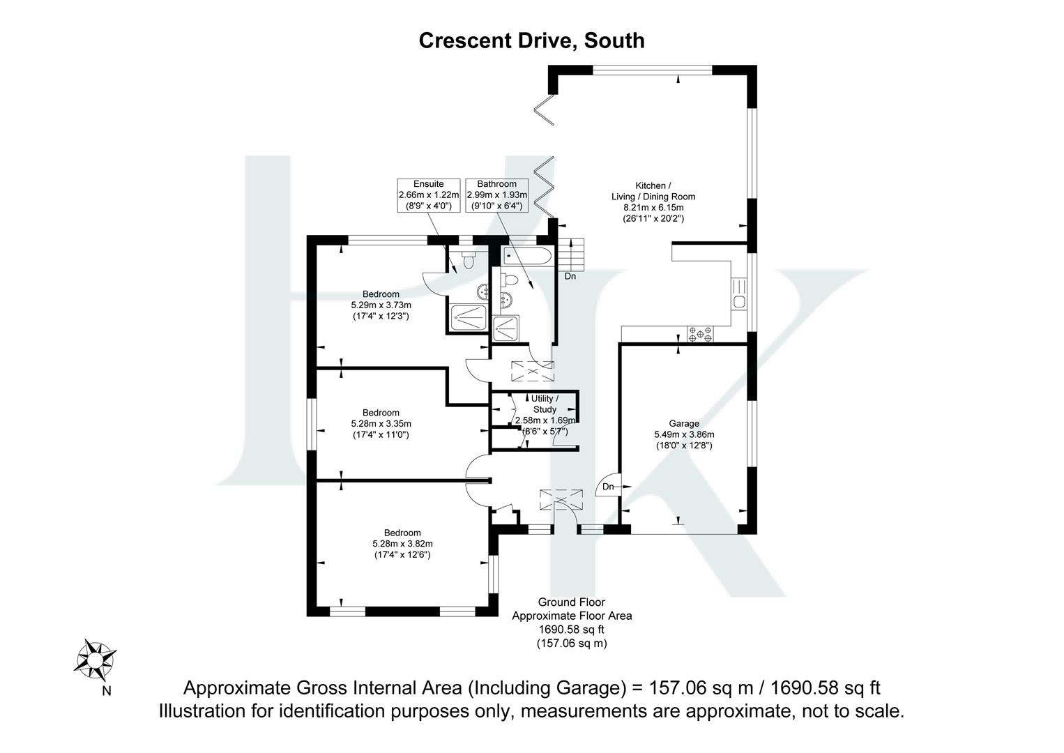 70A, Crescent Drive South, Brighton floorplan