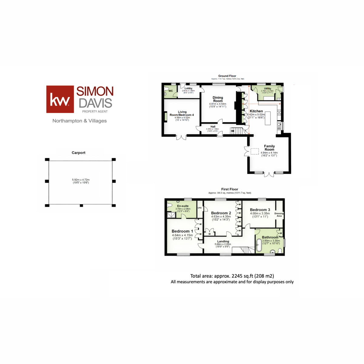 Stocking Green Farm, Long Street Road, Hanslope, Milton Keynes, floorplan