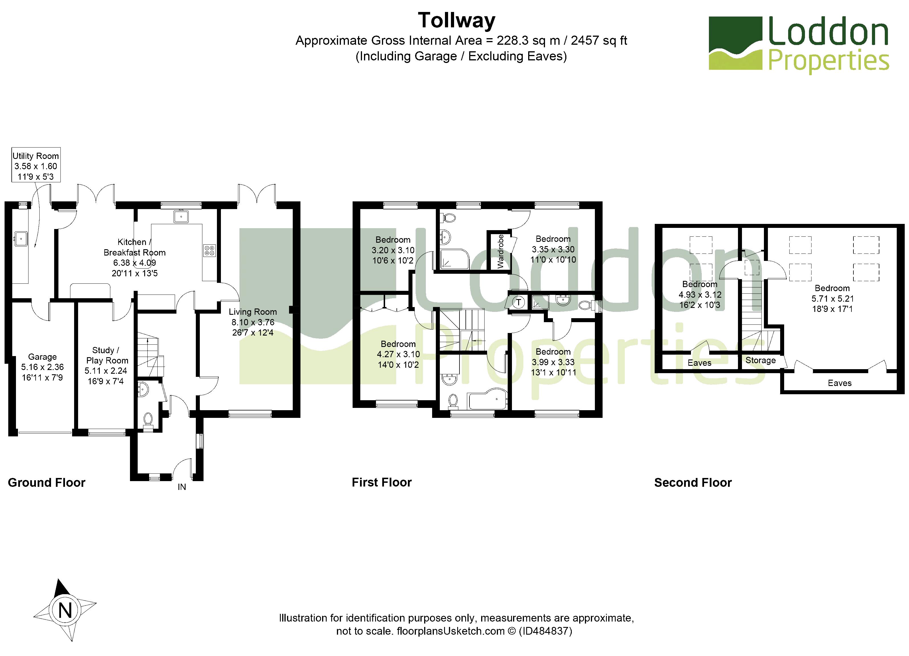 5 Bedrooms Detached house for sale in Tollway, Chineham, Basingstoke RG24