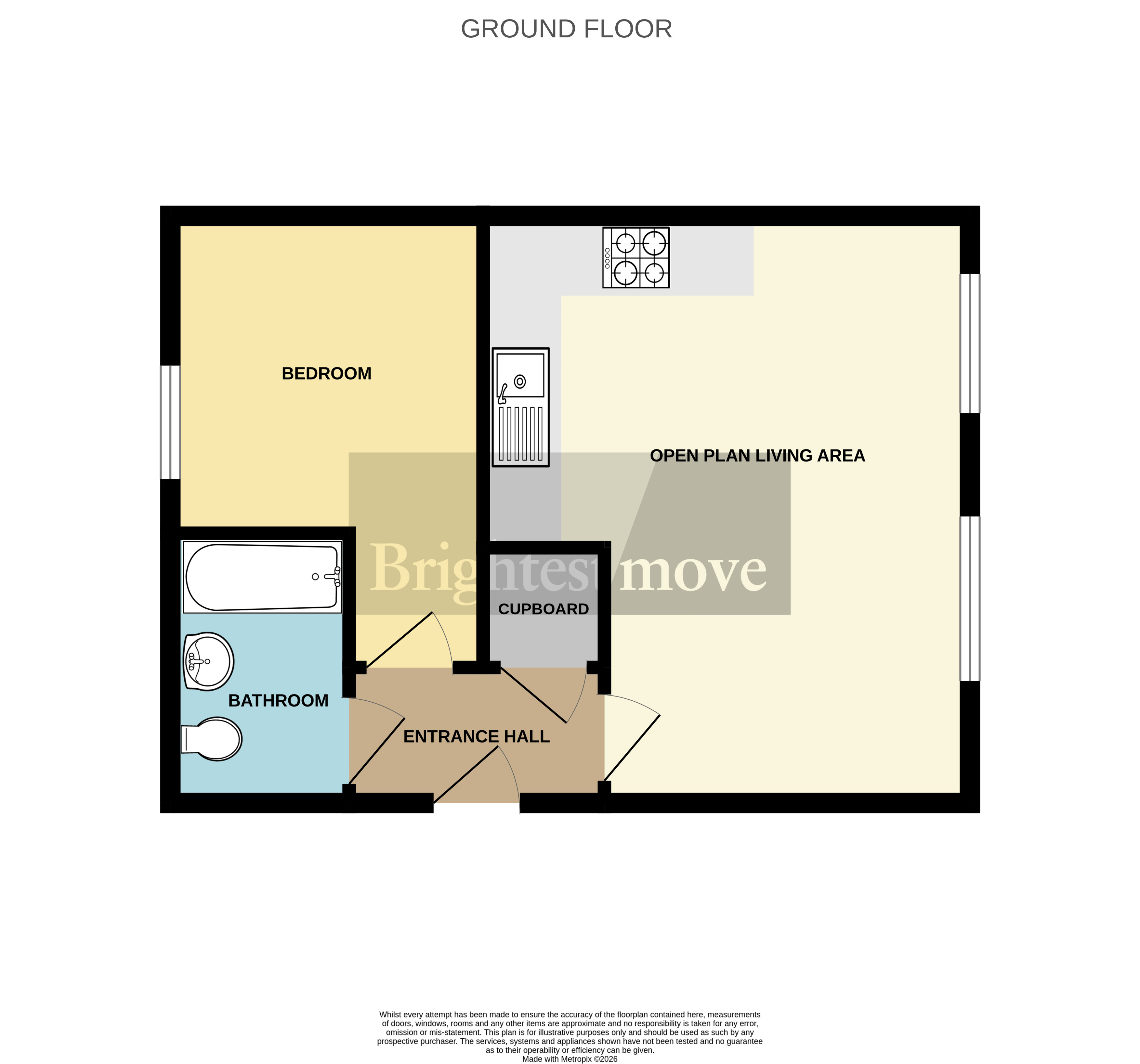 Apartment 18, Carnival Court, Bridgwater floorplan