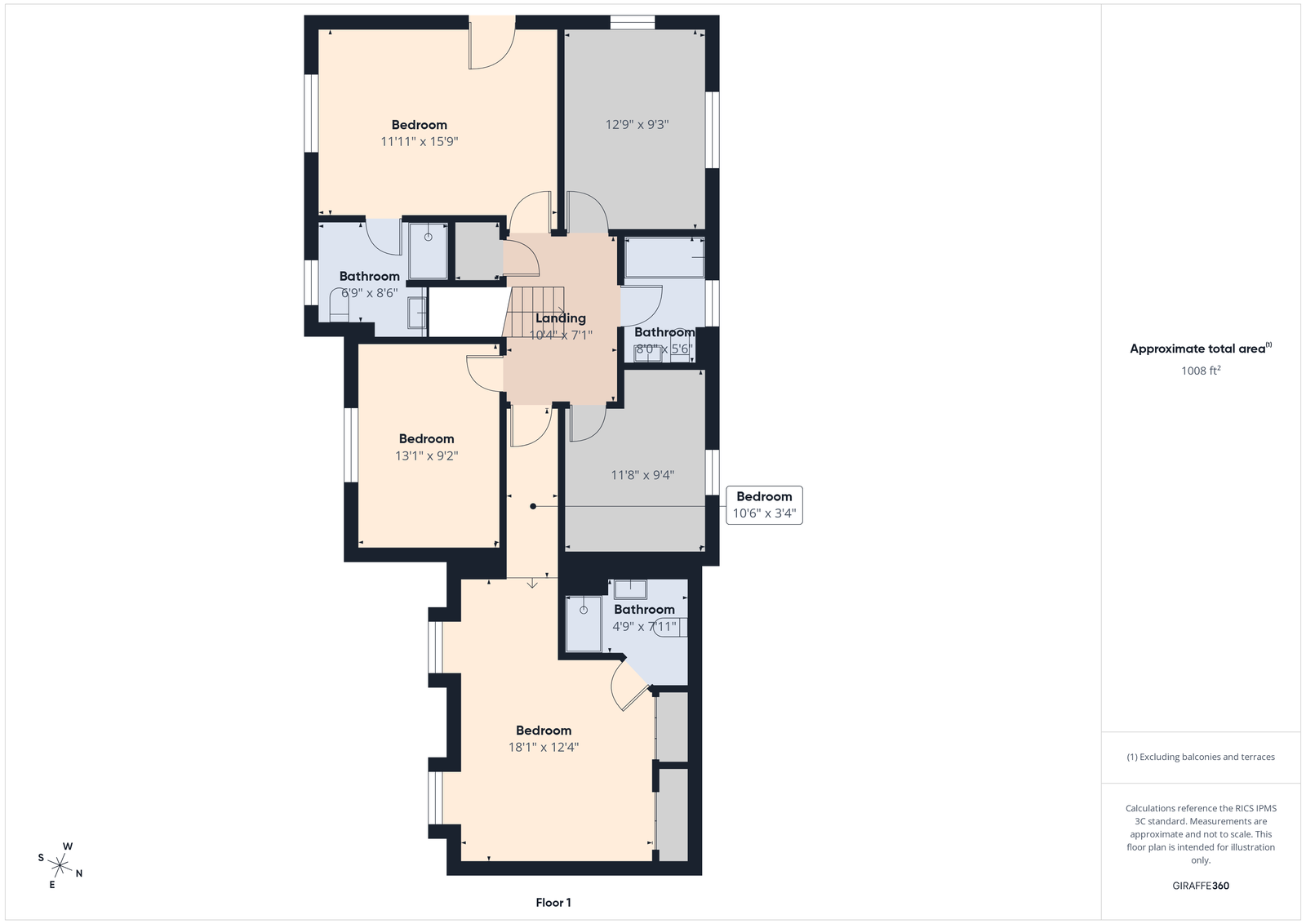 2, Arbour Mews, Harlow floorplan