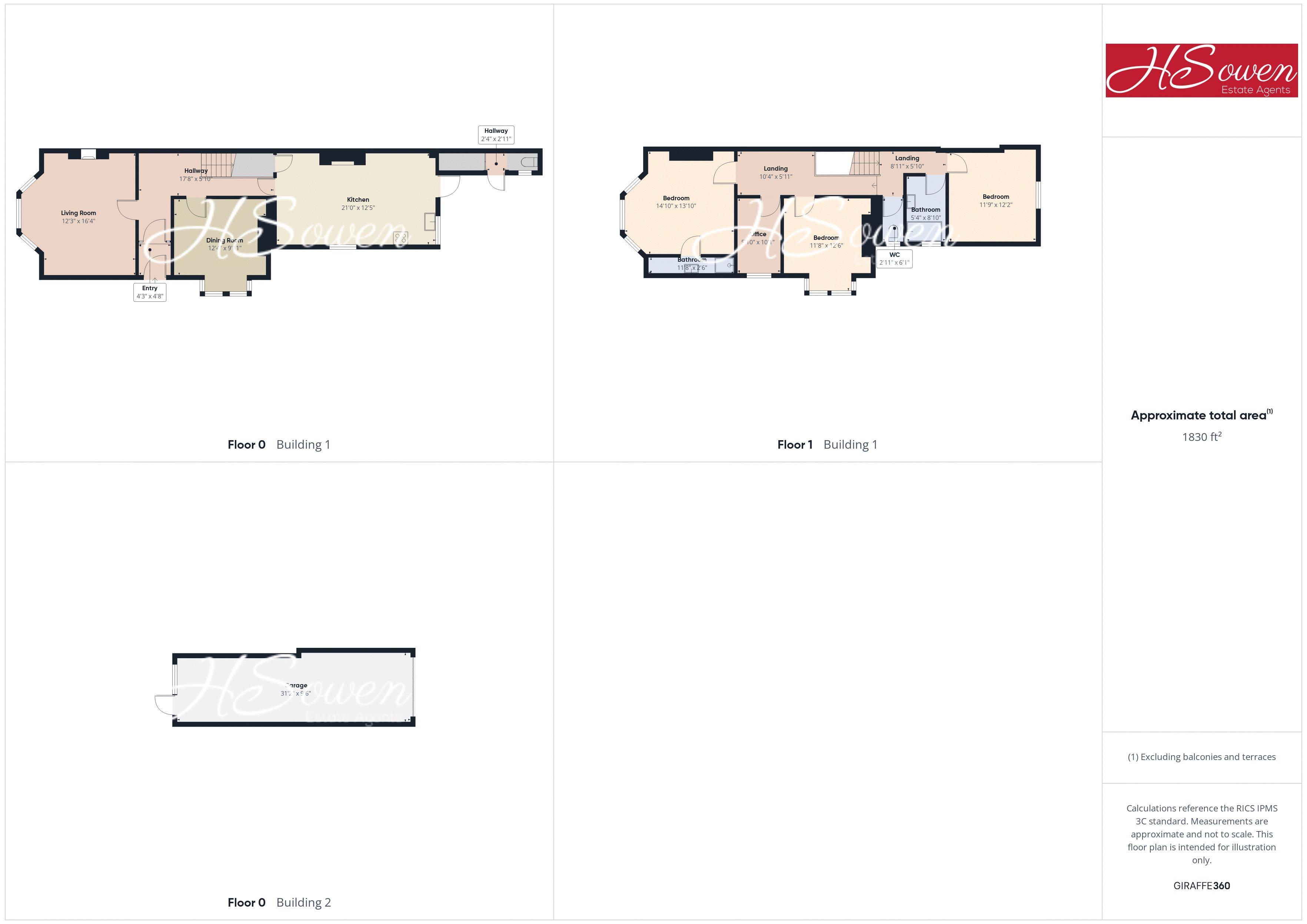 21, St. Georges Road, Torquay floorplan
