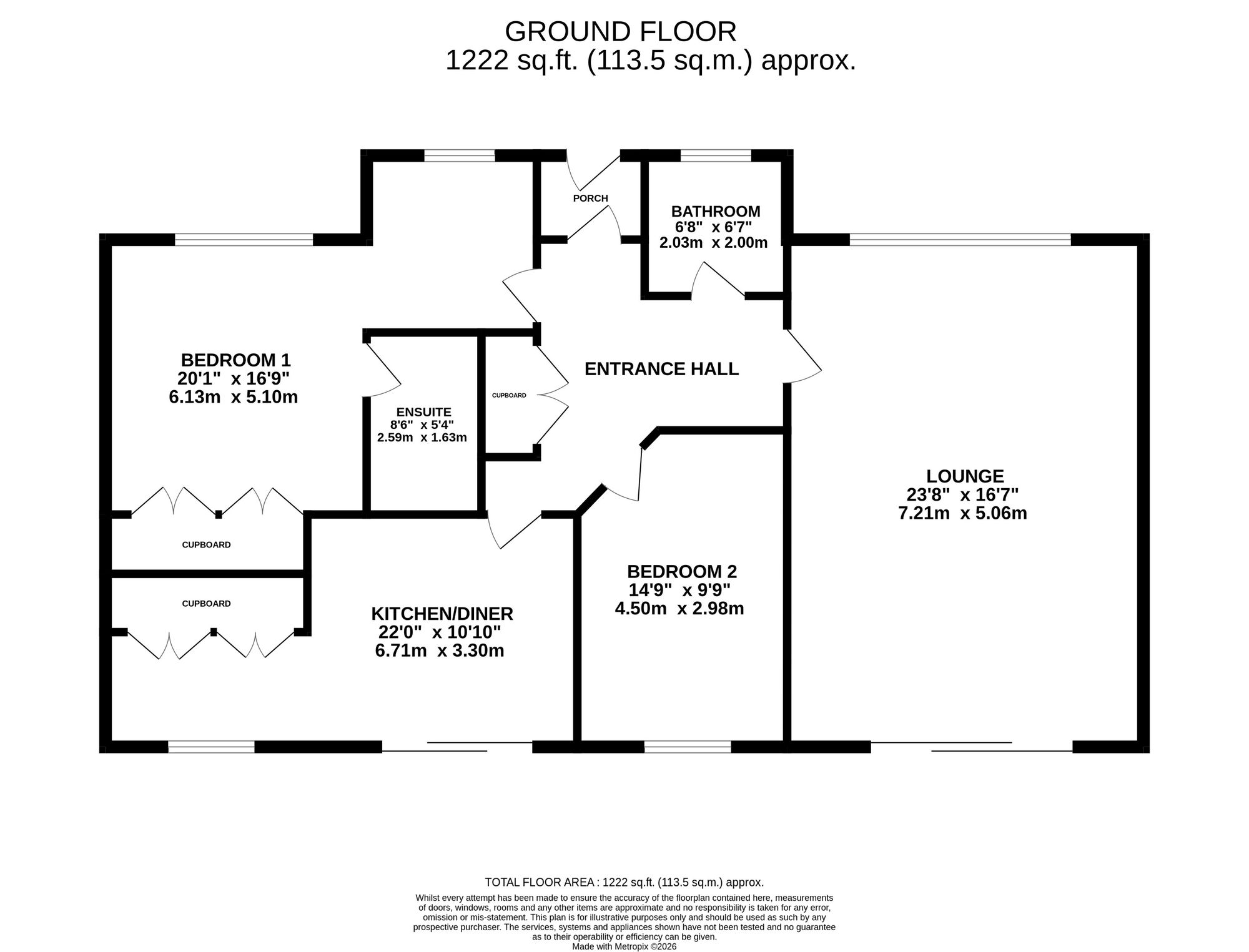 24b High Street, Auchterarder floorplan