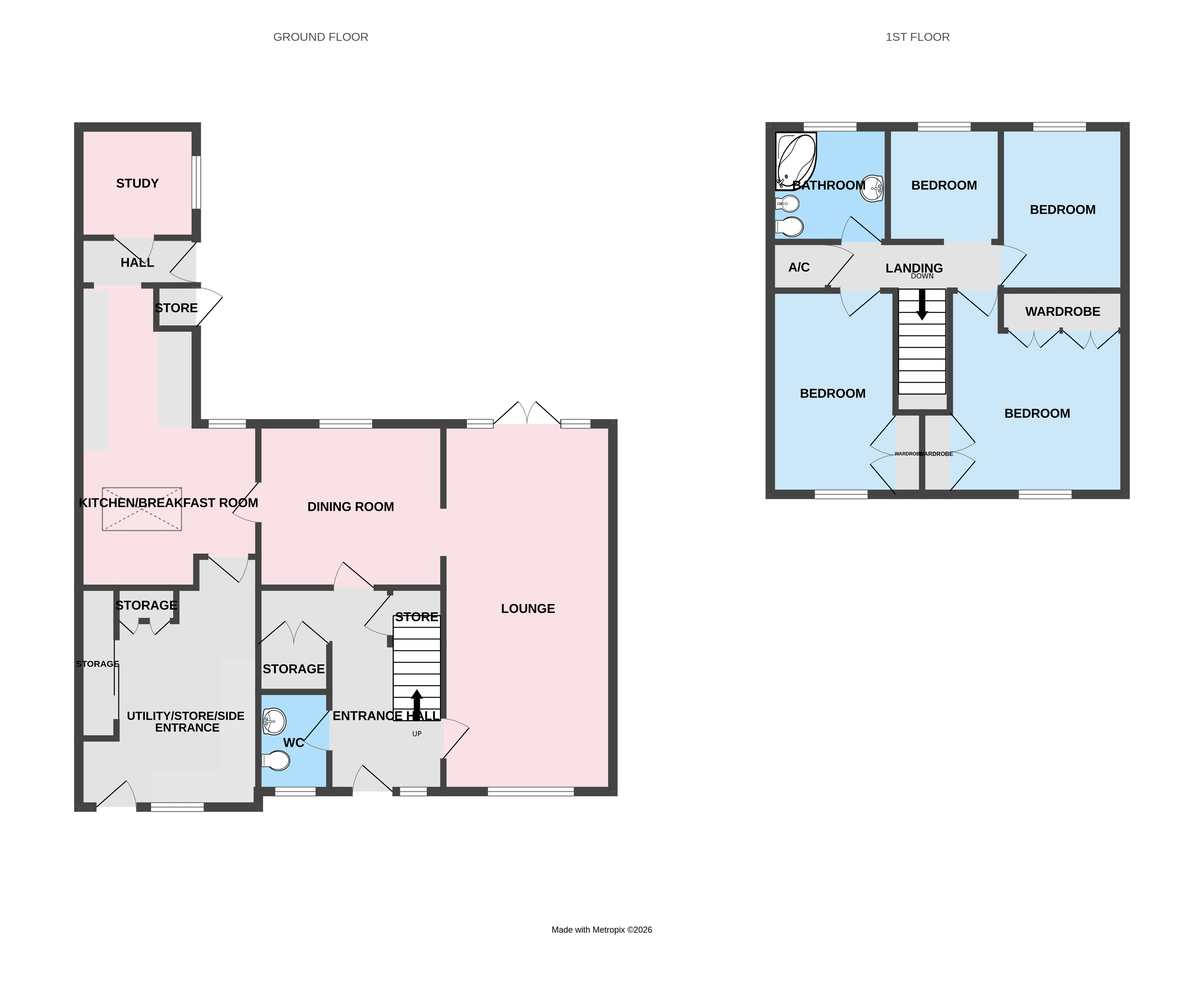 16, Stokesay Way, Telford floorplan