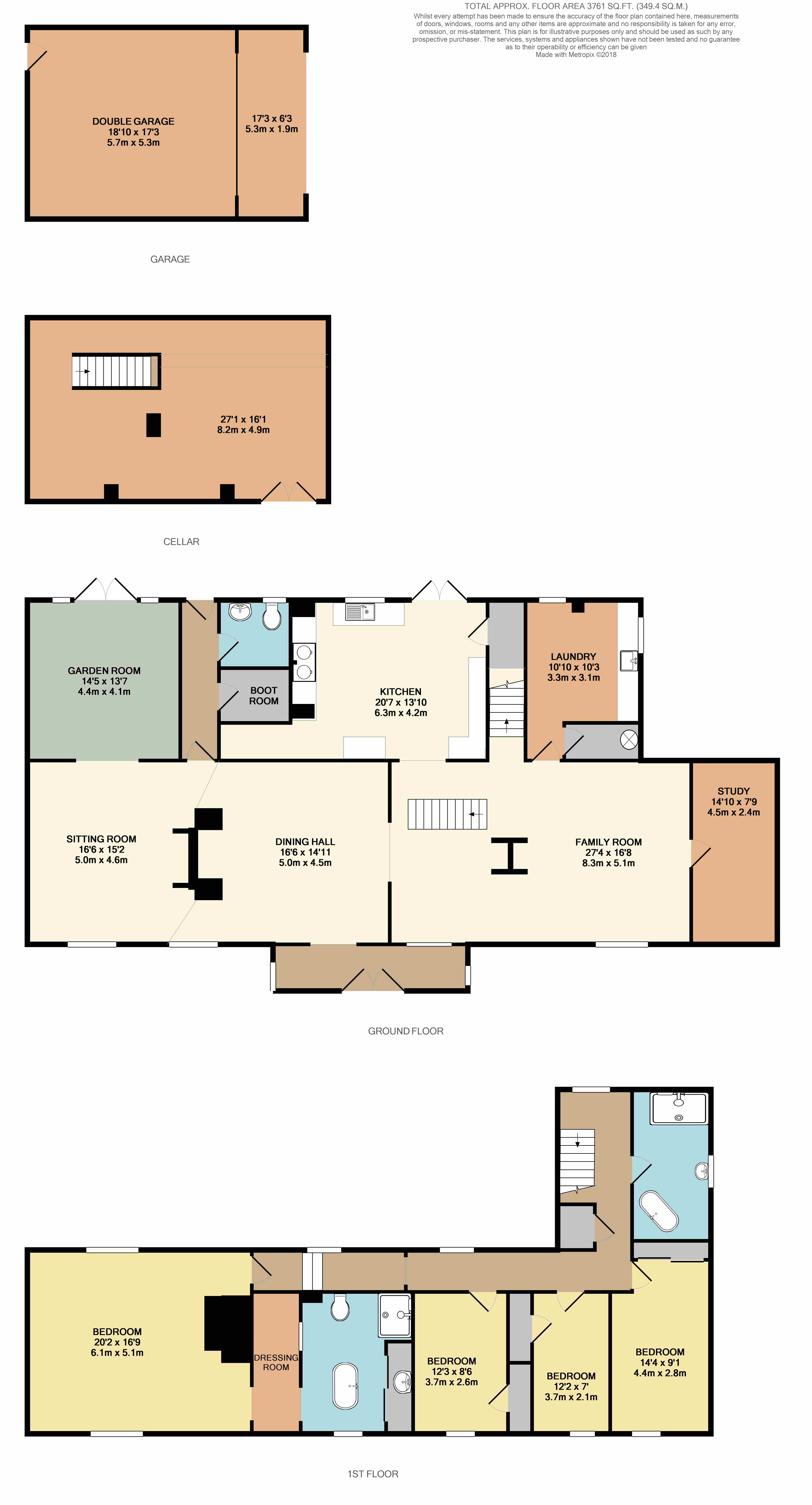 4 Bedrooms Detached house for sale in Beazley End, Braintree CM7