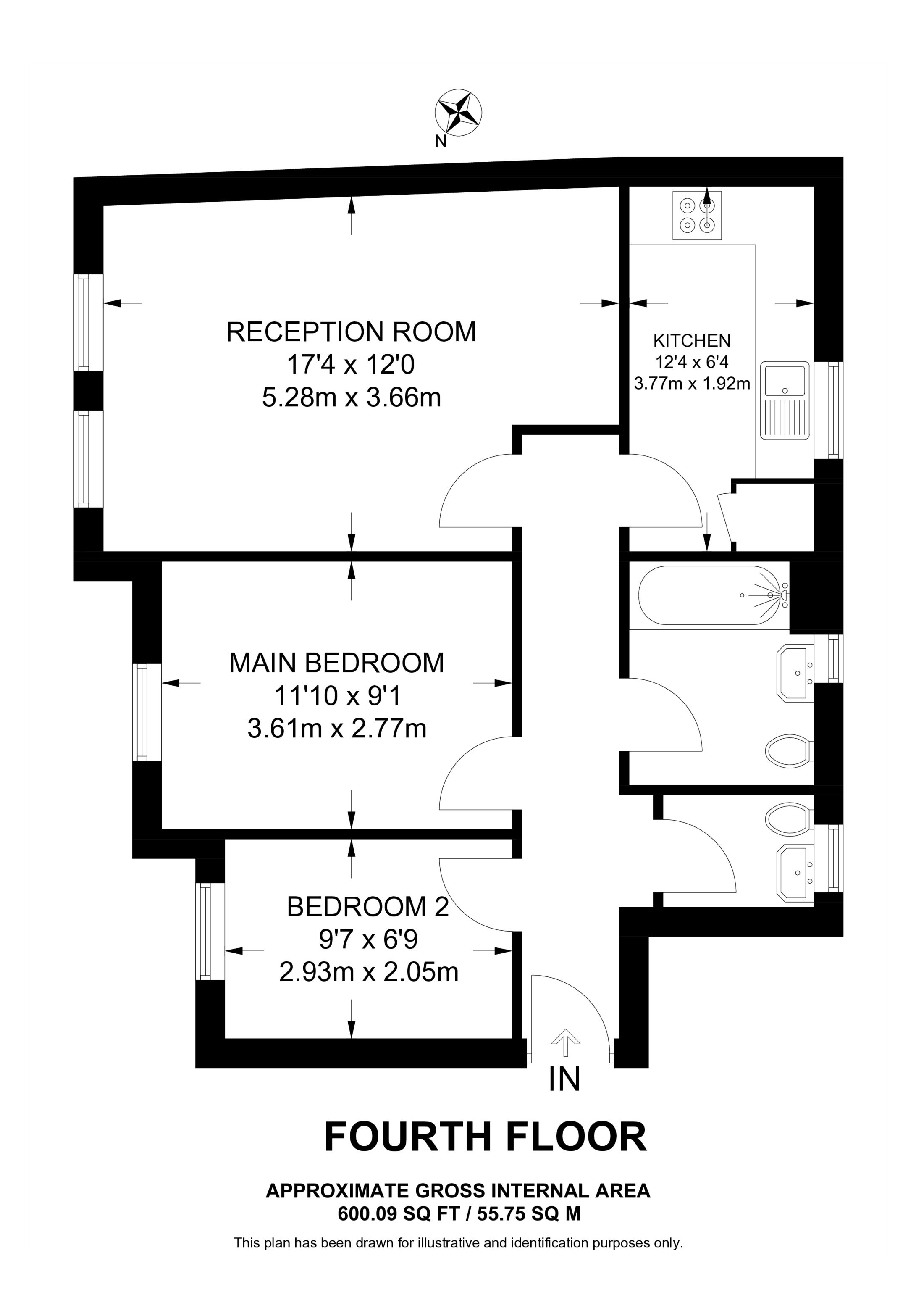 Craven Street, Covent Garden floorplan