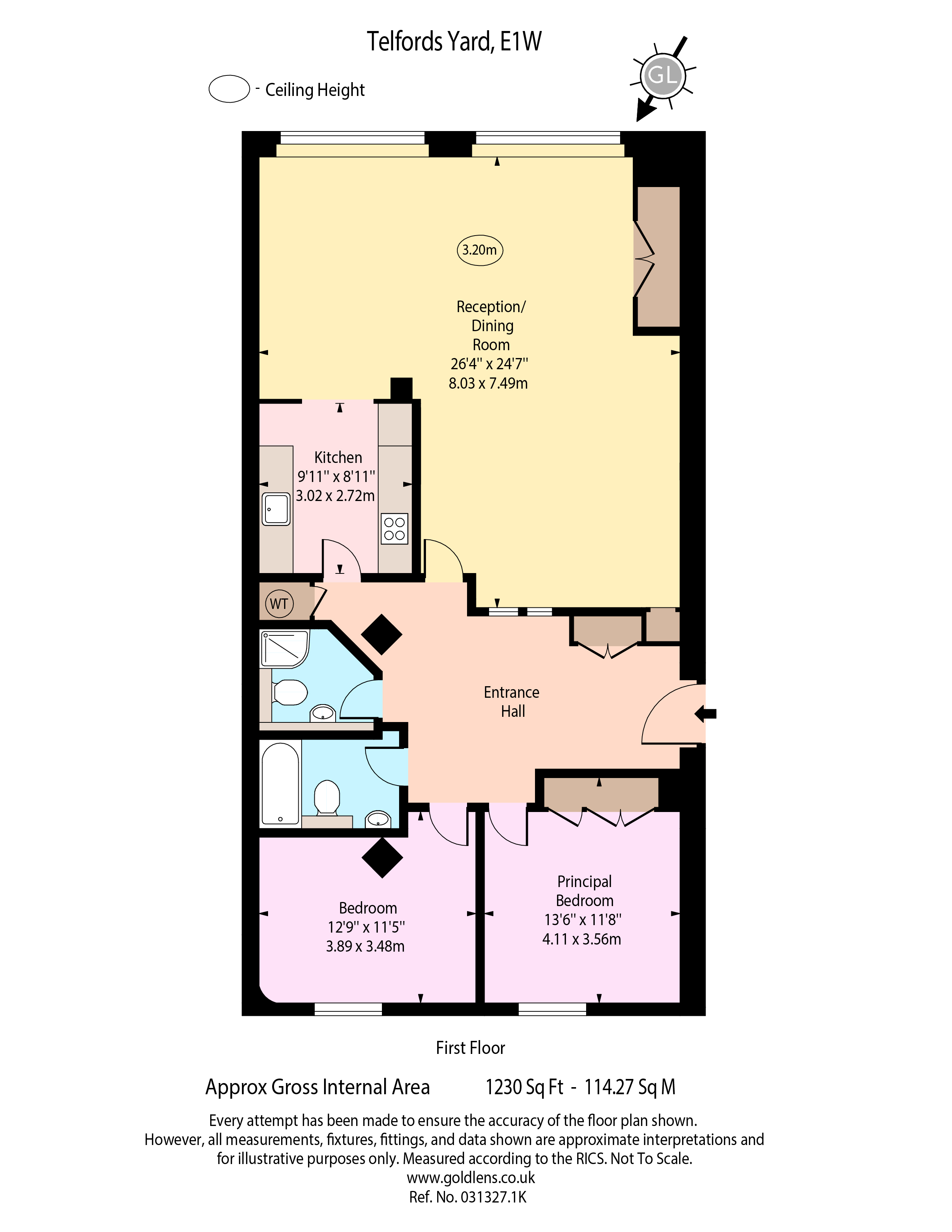 Telfords Yard, London floorplan