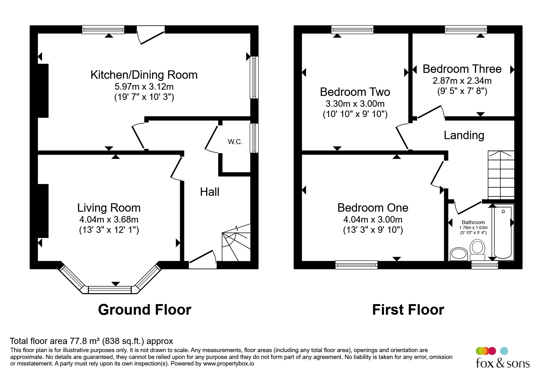 22, King Edward Avenue, Southampton floorplan