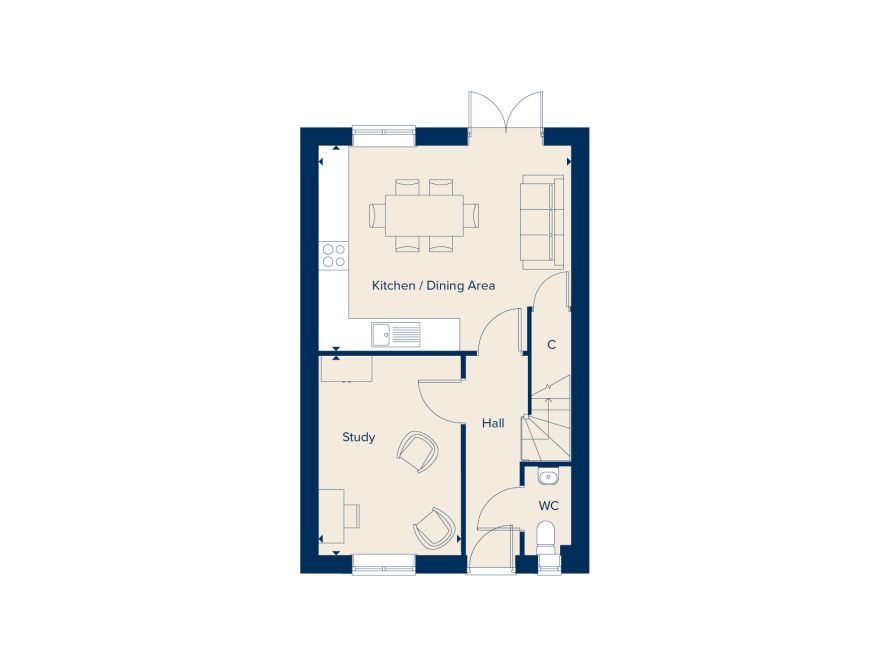 92, Wellington Avenue, Stratford-Upon-Avon floorplan
