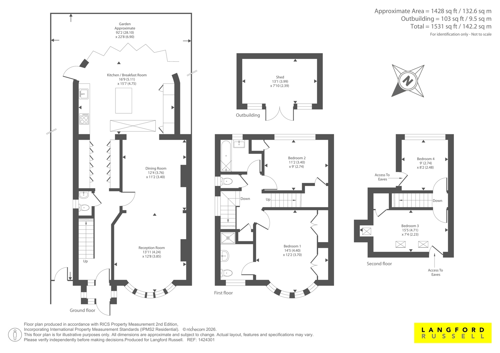 15, Cudham Lane North, Orpington floorplan