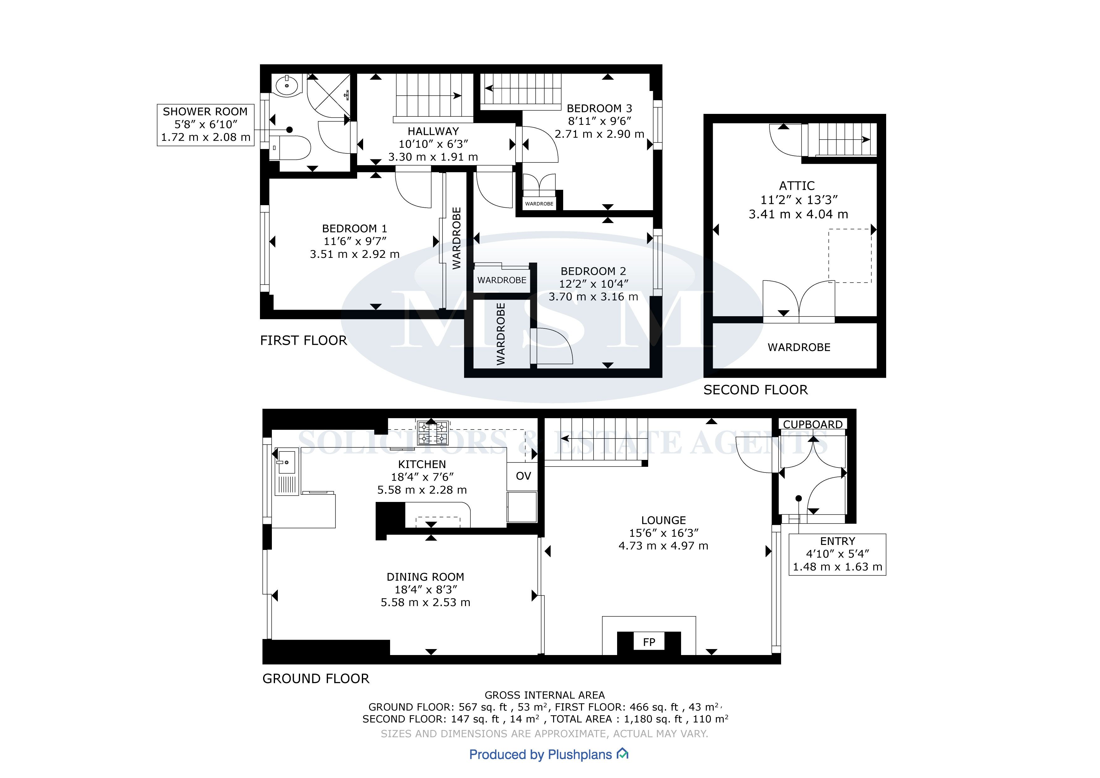 29, Baronscourt Gardens, Paisley floorplan