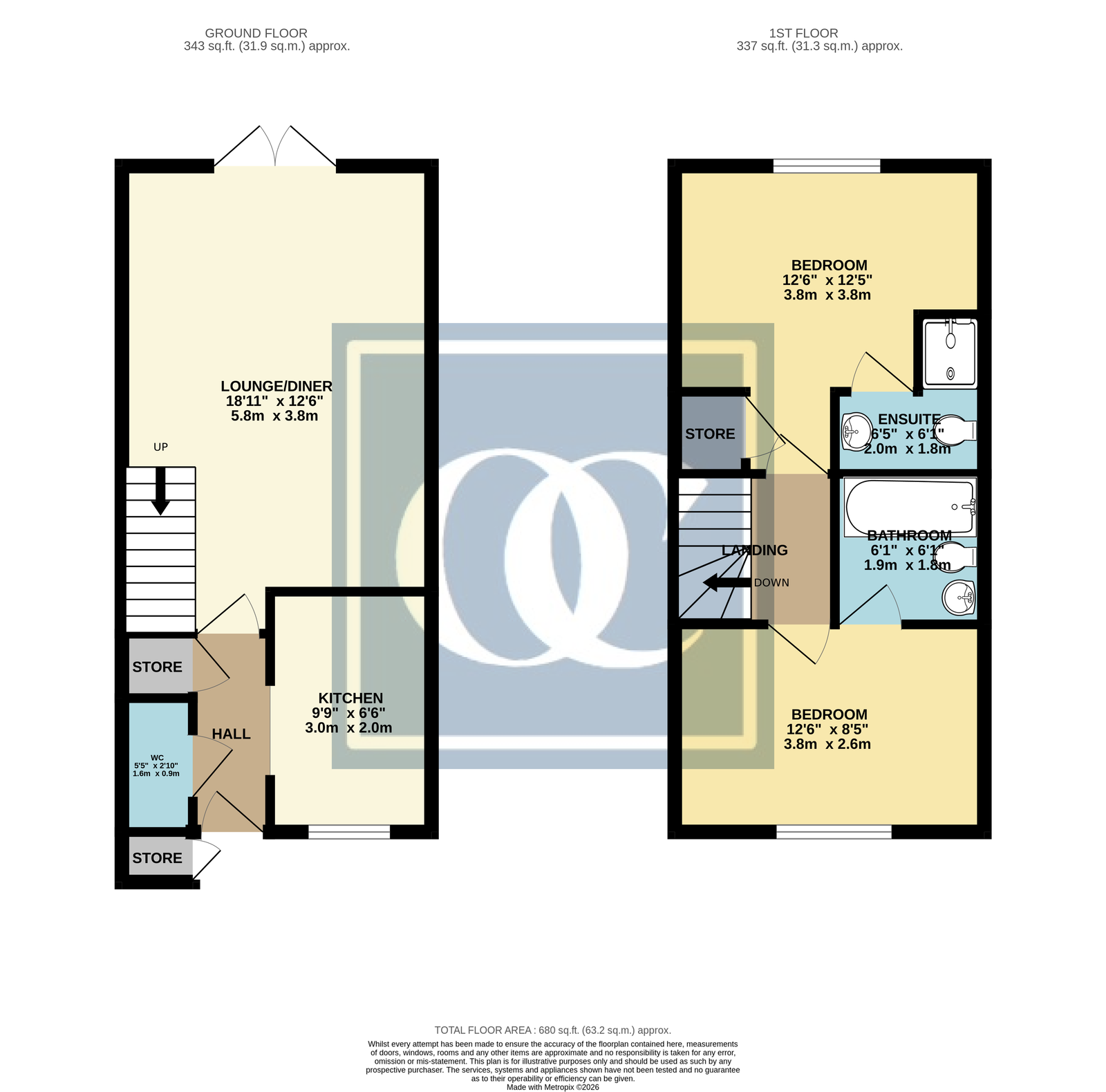 Canalside, Hawkesbury Village, CV6 6RB floorplan