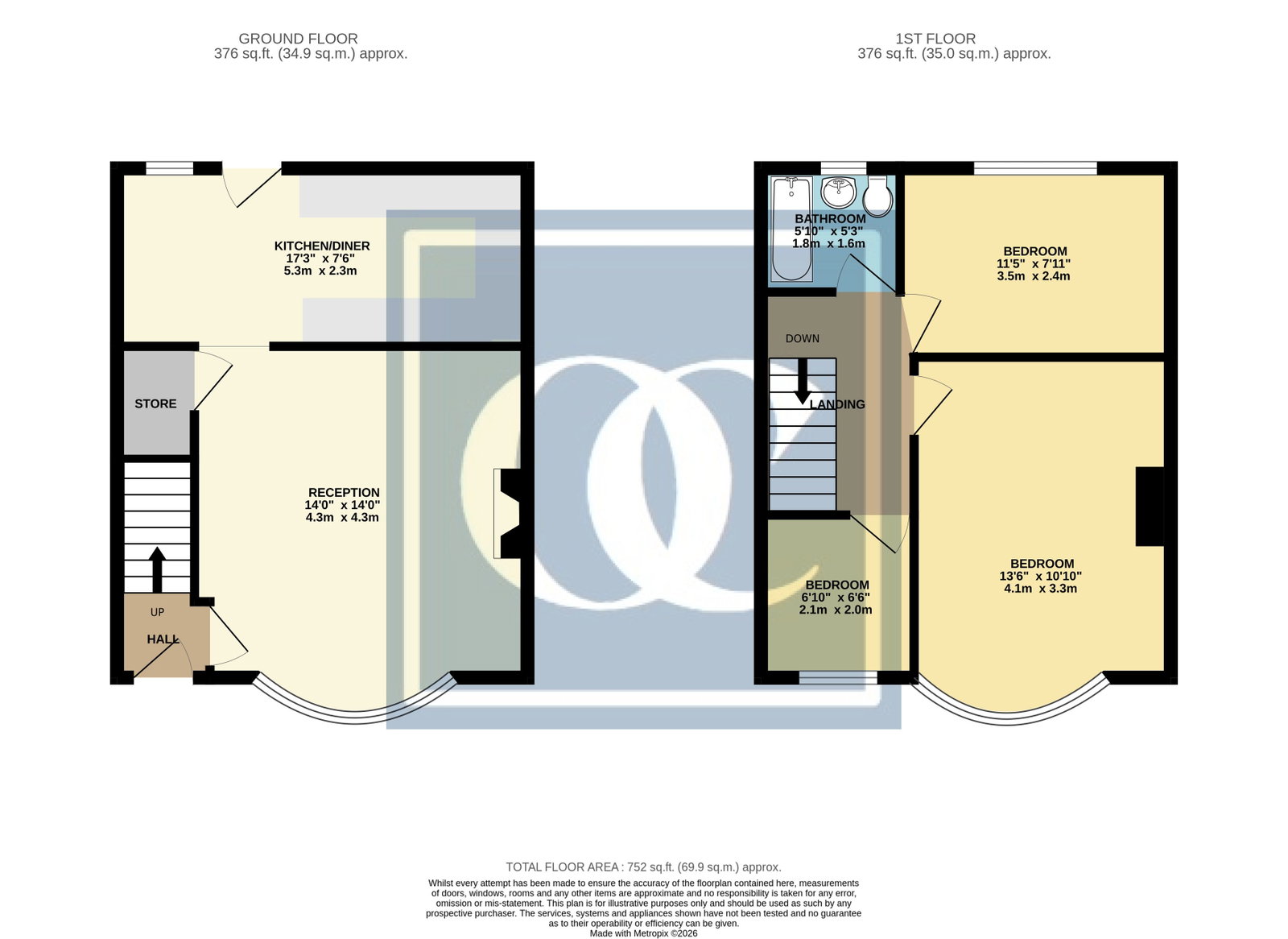 33, Thomas Lane Street, Coventry floorplan