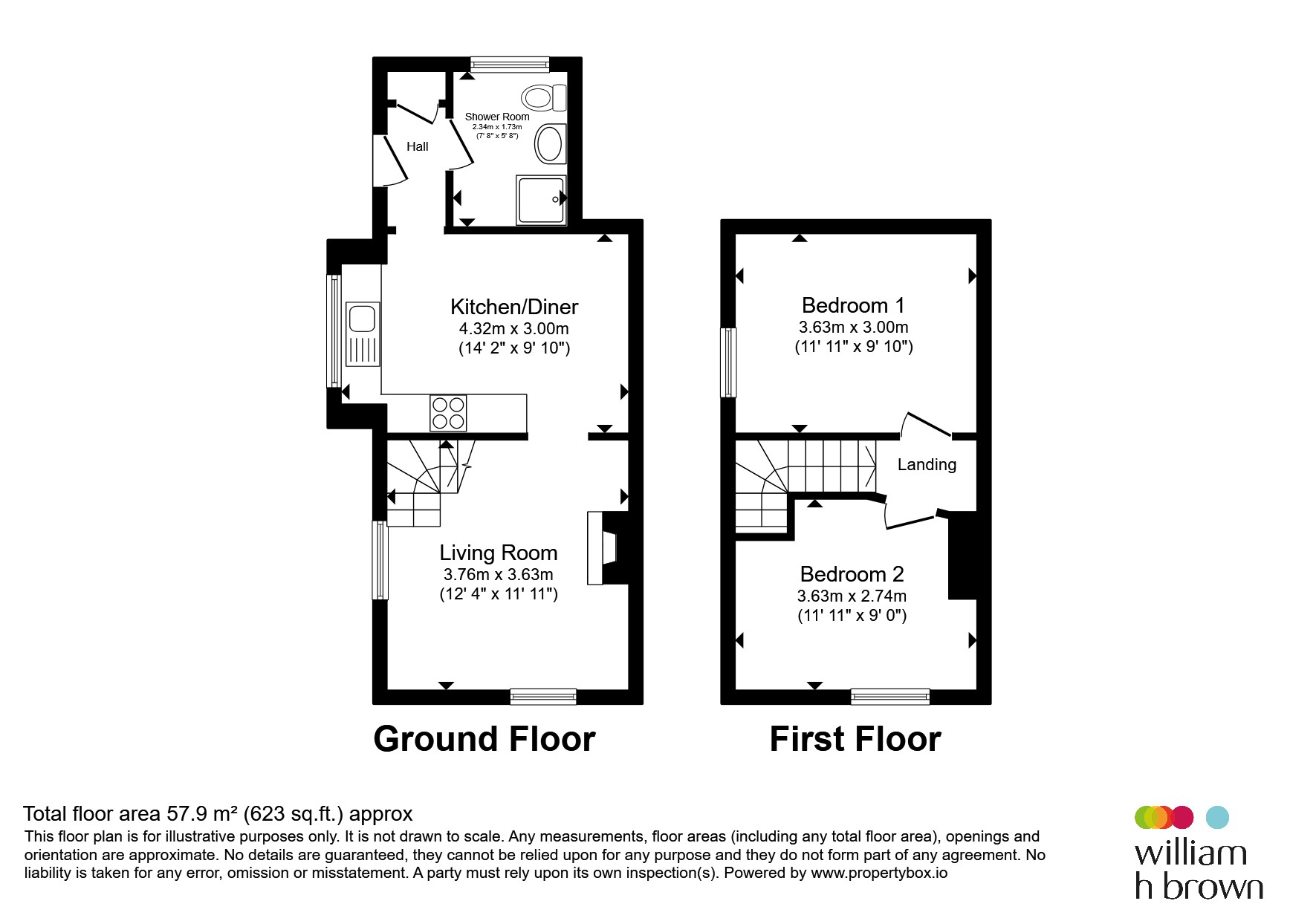 Steamville, 105, Station Road South, WISBECH floorplan