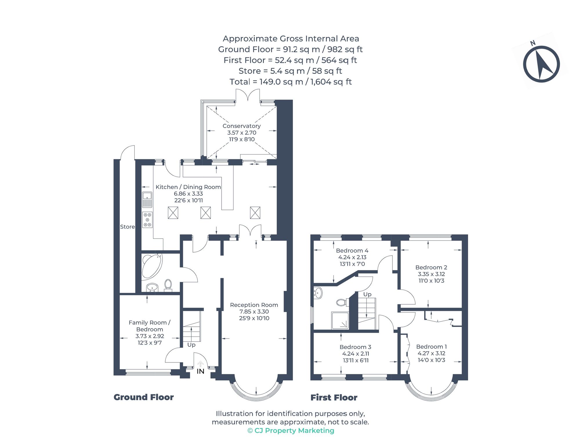 64 Baldwins Lane, Rickmansworth floorplan