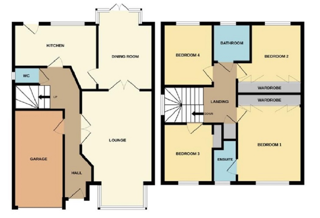 96, Tattershall Drive, Peterborough floorplan