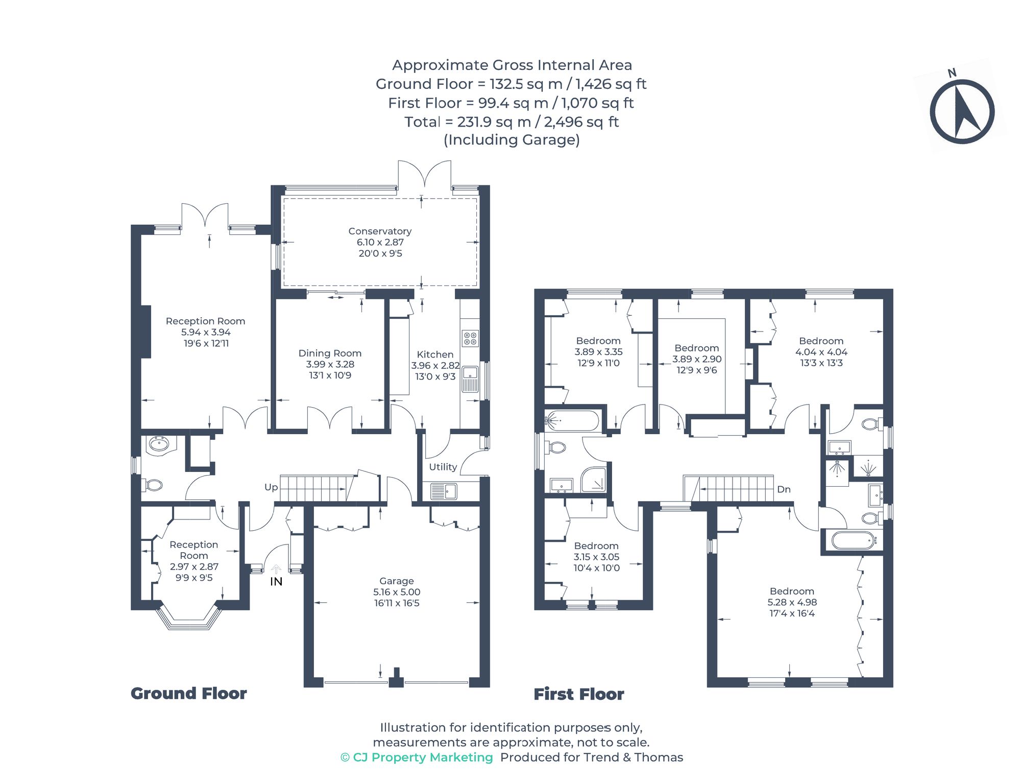 24 Dene Road, Northwood floorplan