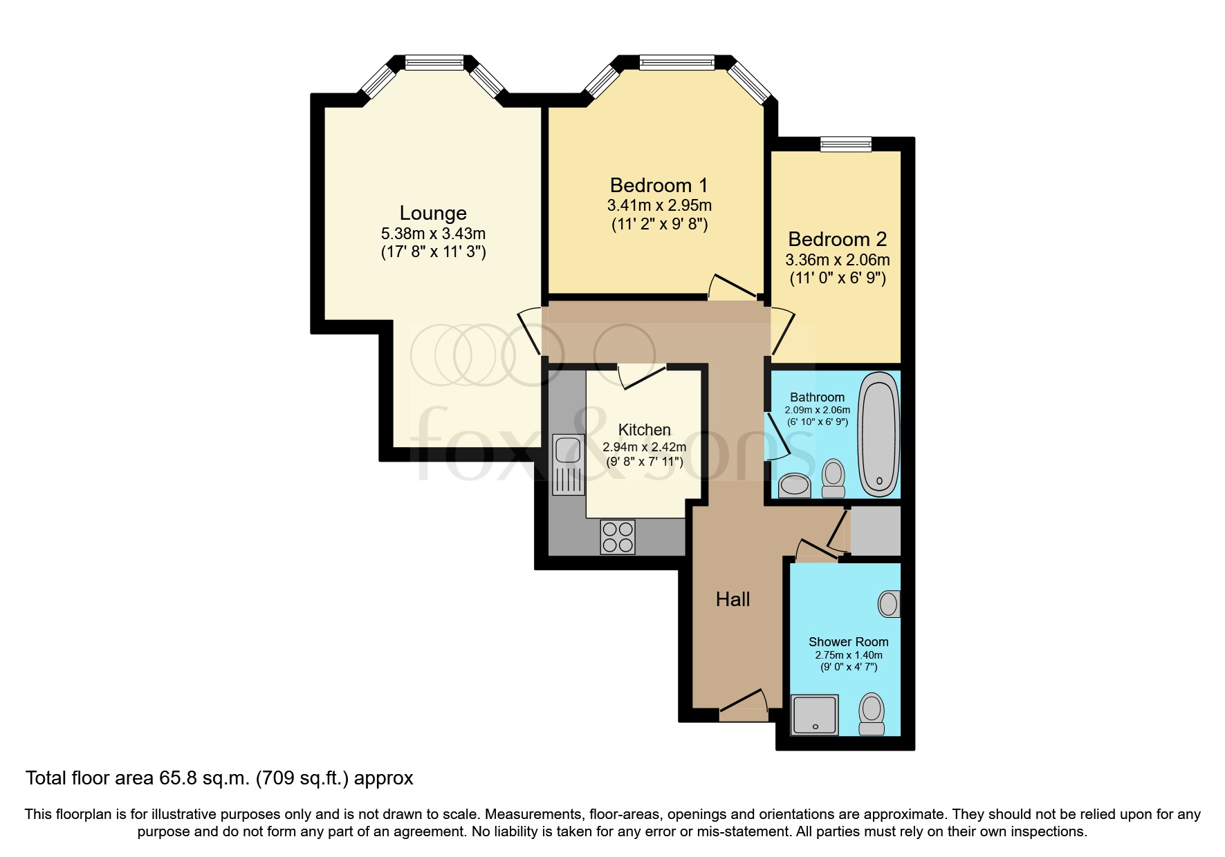 Wilmington Square, Eastbourne BN21, 2 bedroom flat for sale 60835849