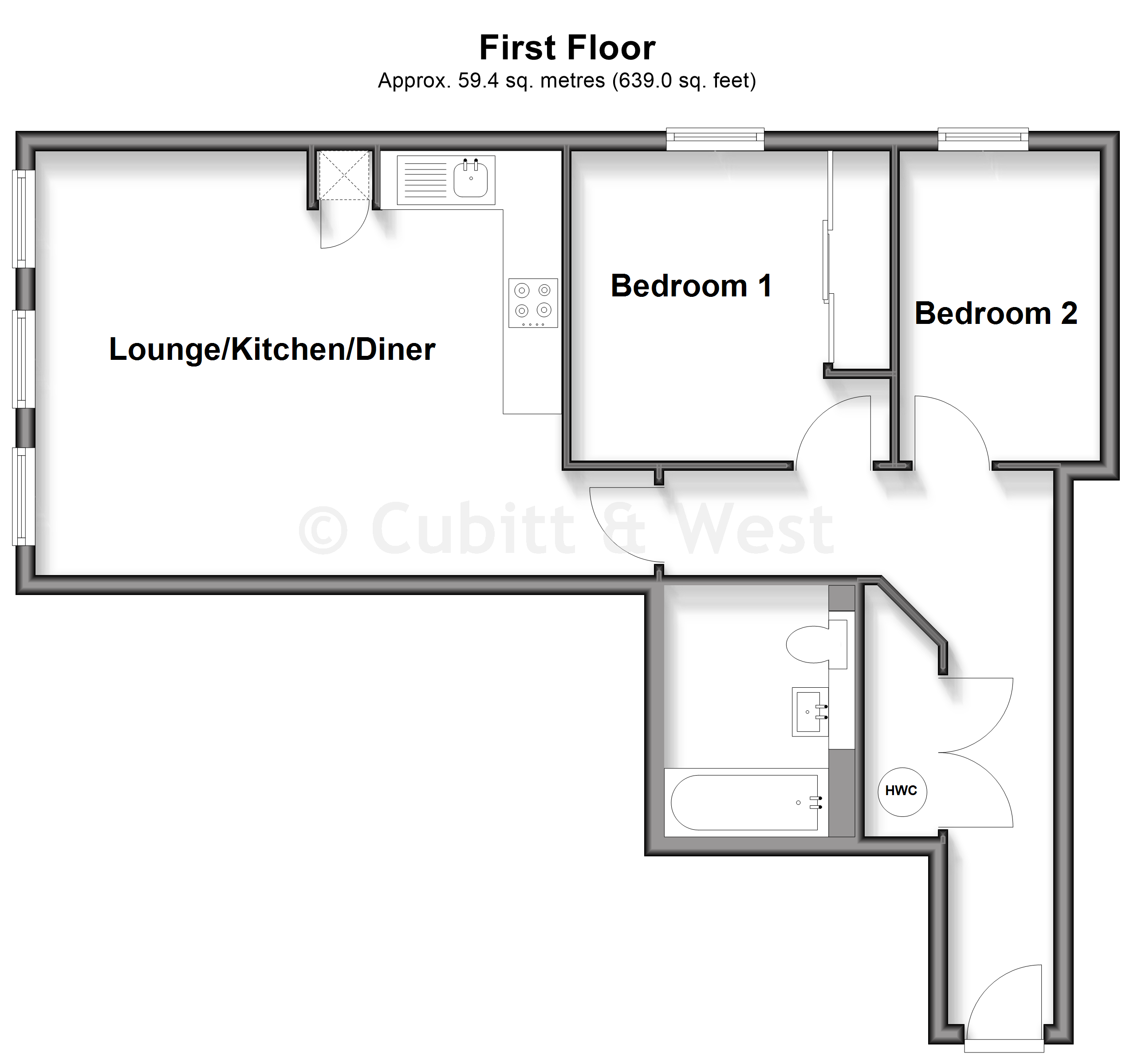 Blenheim House, High Street, Dorking floorplan