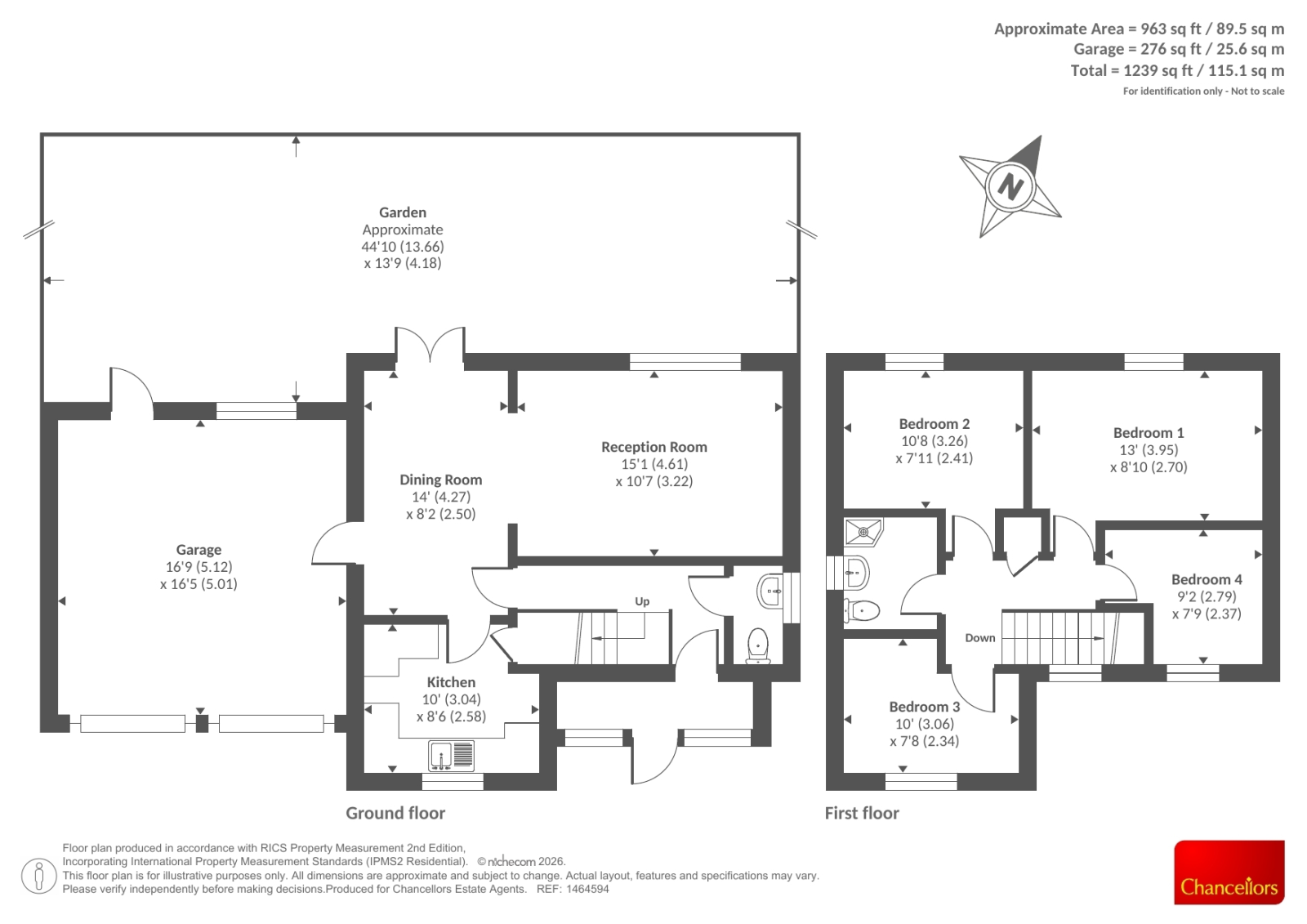 43, Hollybush Road, Carterton floorplan