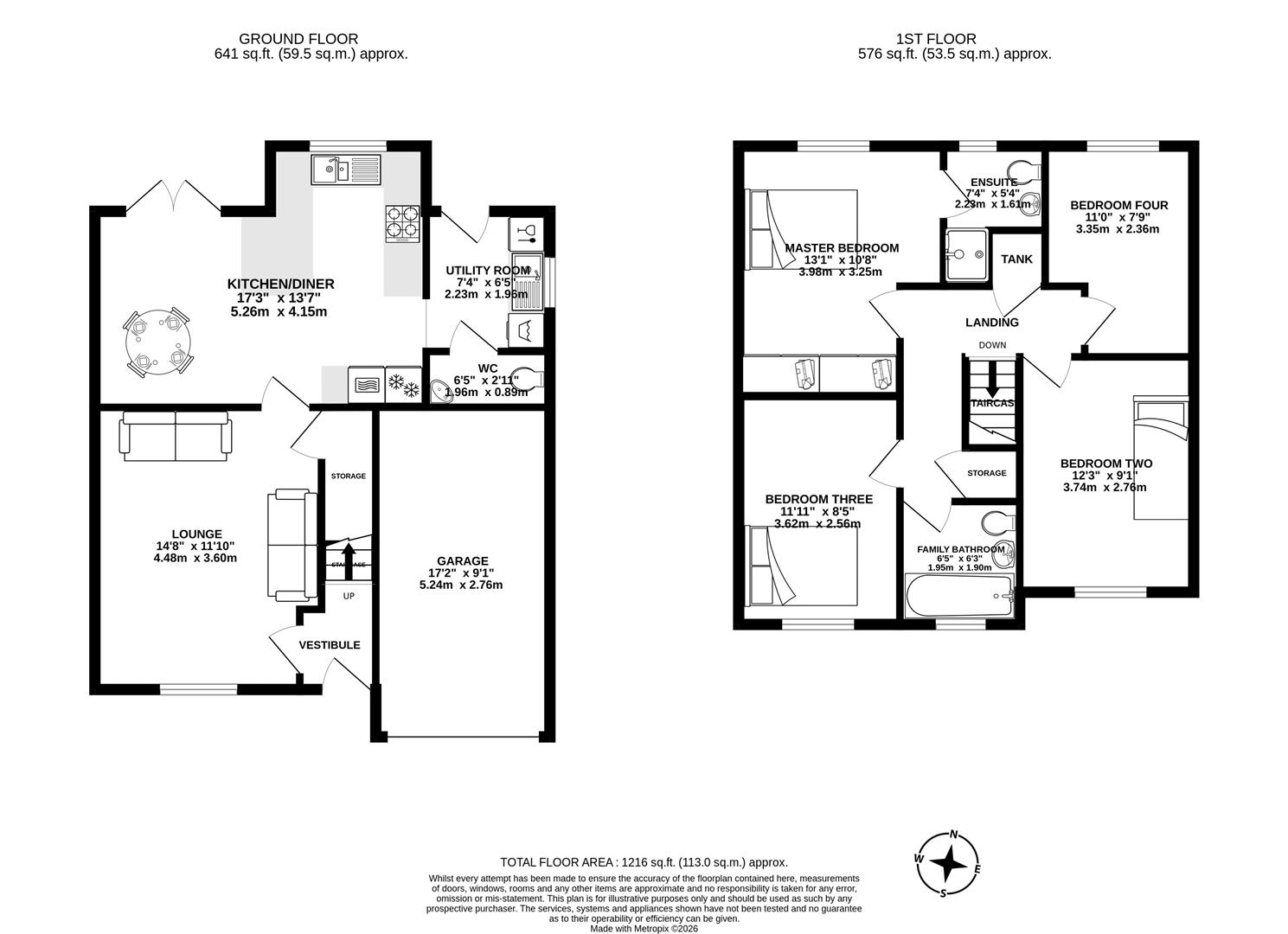 9, Stansfield Drive, Chorley floorplan